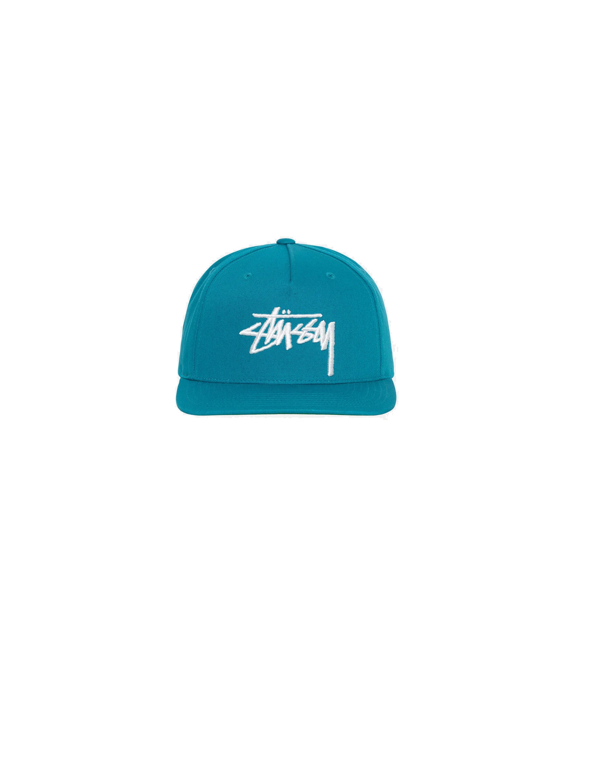 STÜSSY BIG STOCK POINT CROWN CAP EMERALD