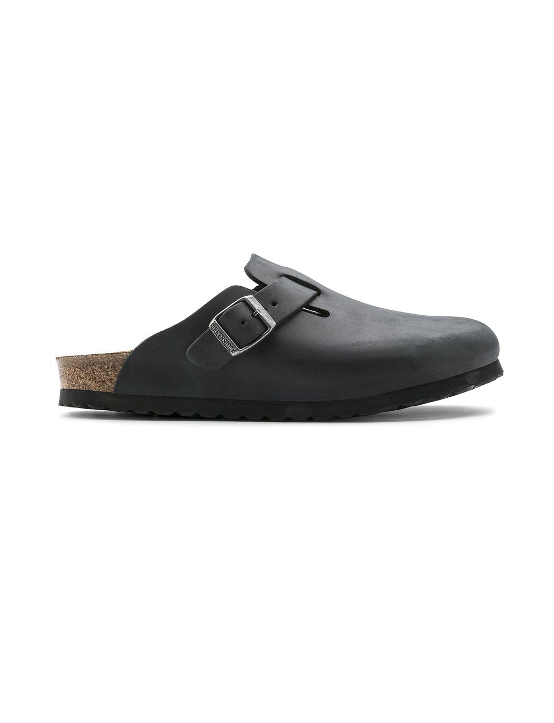 BIRKENSTOCK Boston Oiled Leather Black