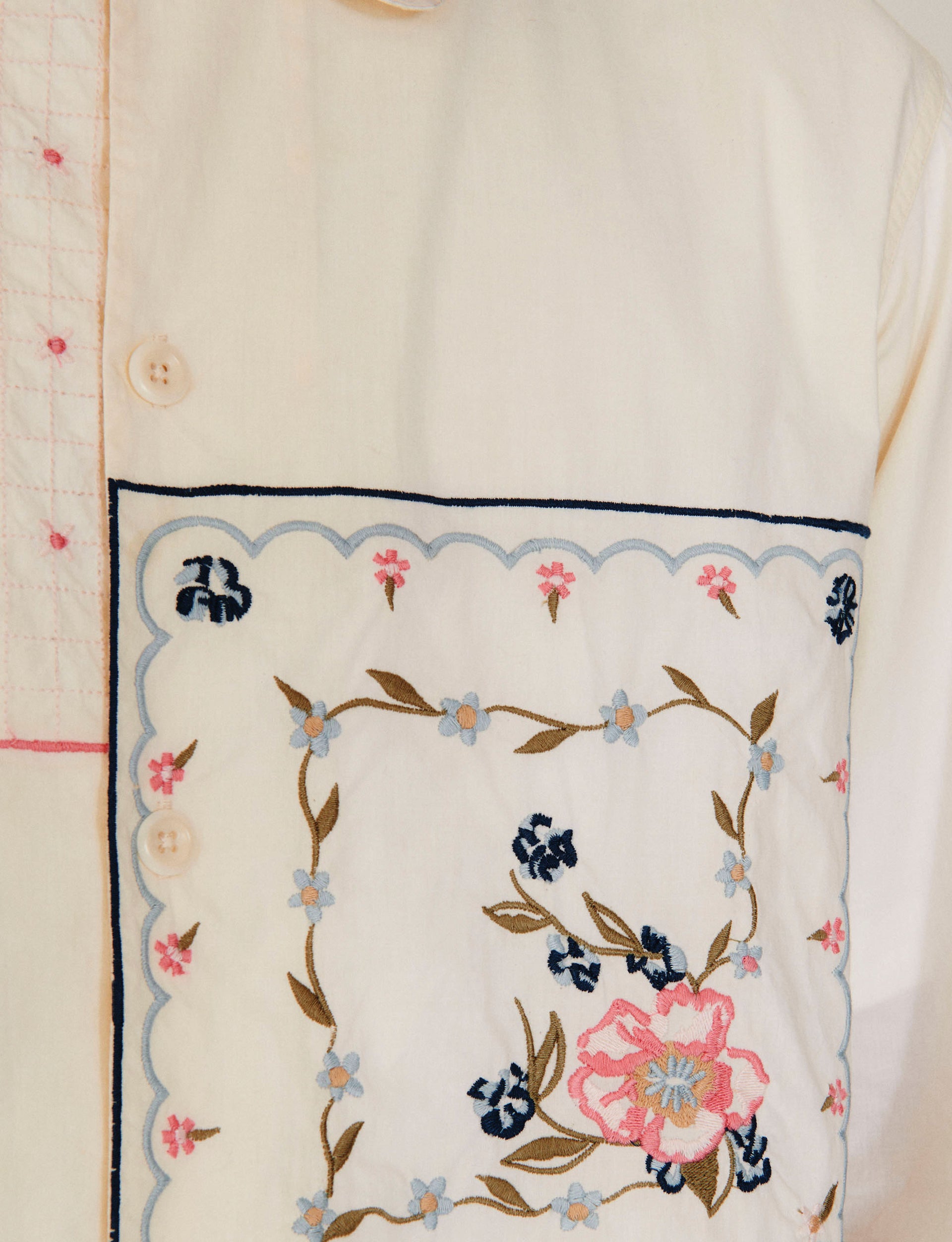 YMC BOWLING SHIRT ECRU