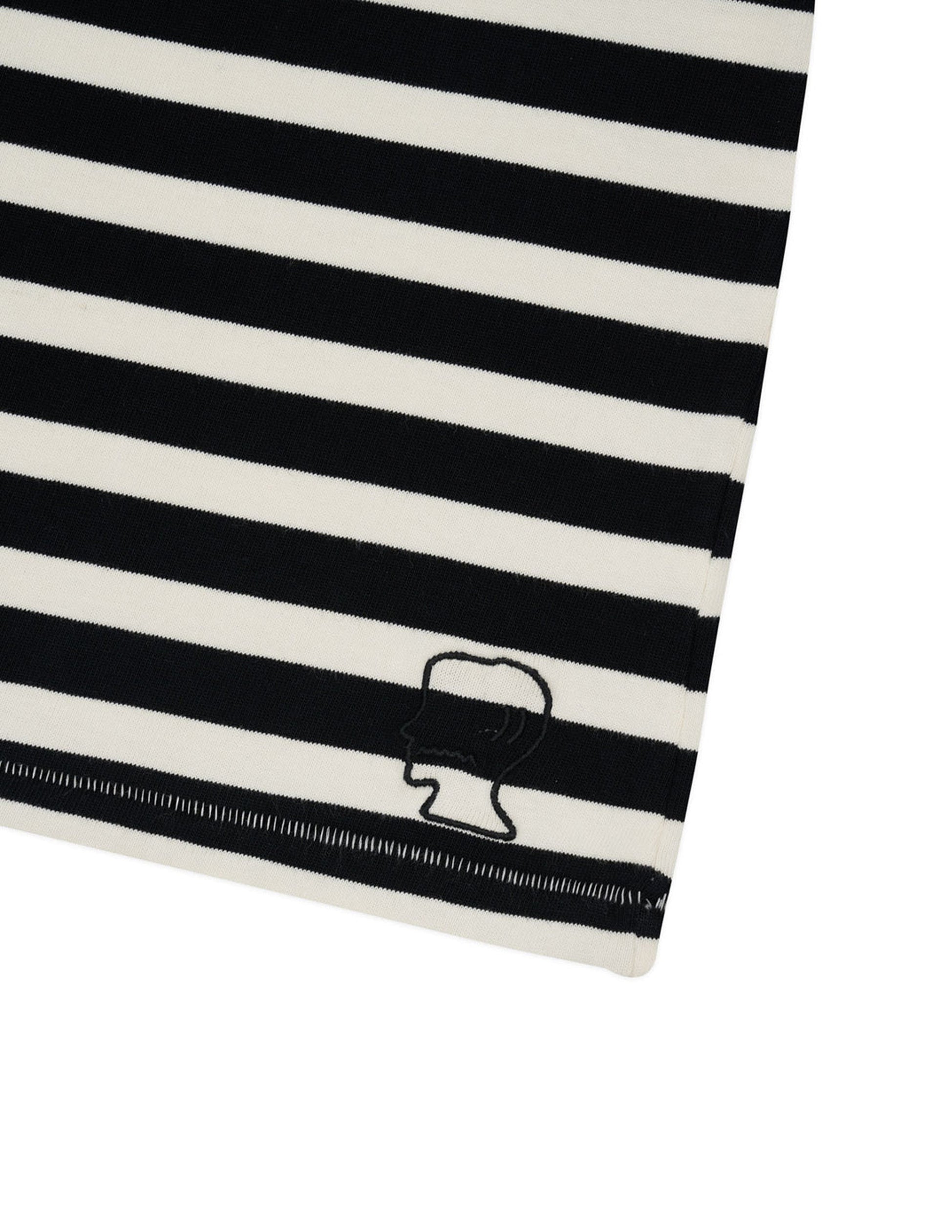 Brain Dead HEAVYWEIGHT STRIPE T-SHIRT Black