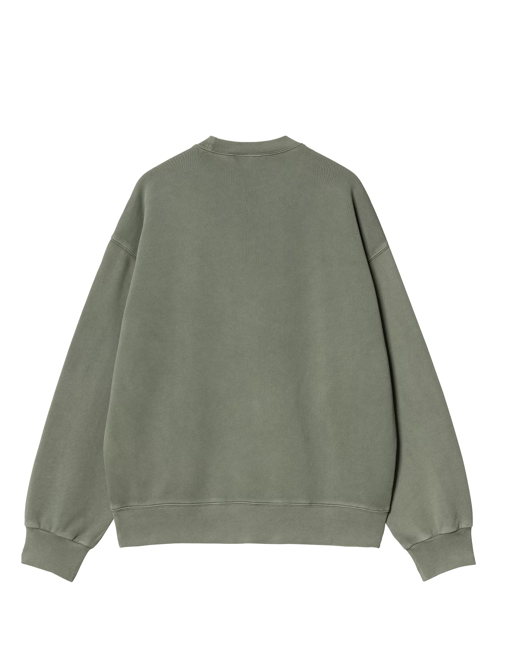 CARHARTT WIP Nelson Sweat Cotton Sweat Park garment dyed