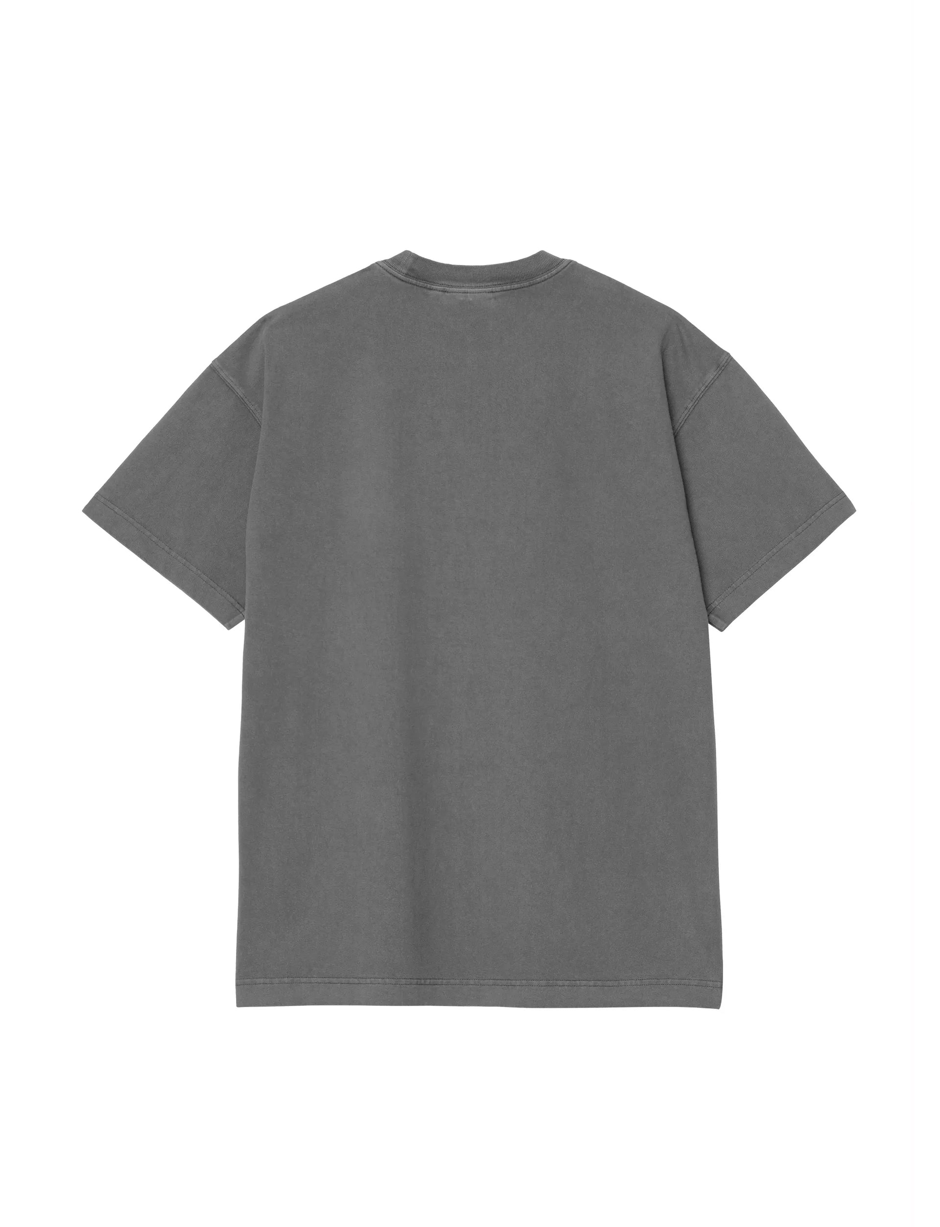 CARHARTT WIP S/S Vista T-Shirt Black, Garment dyed