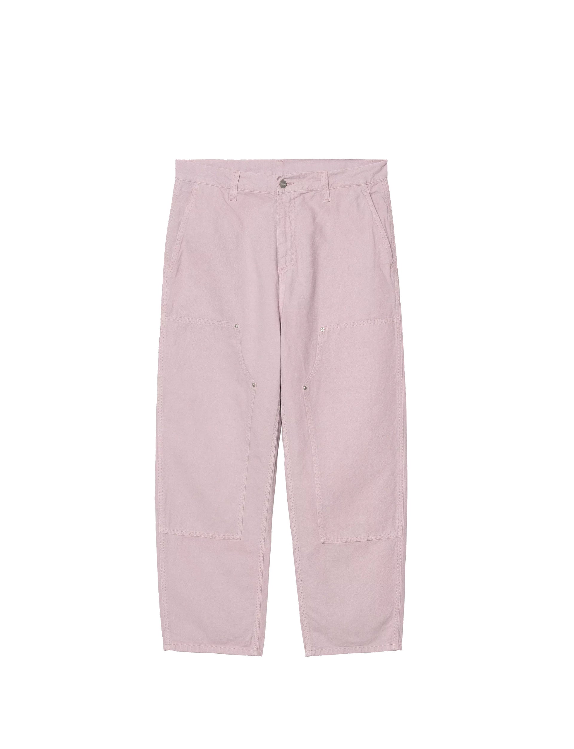 CARHARTT WIP Walter Double Knee Pant Pink Fog