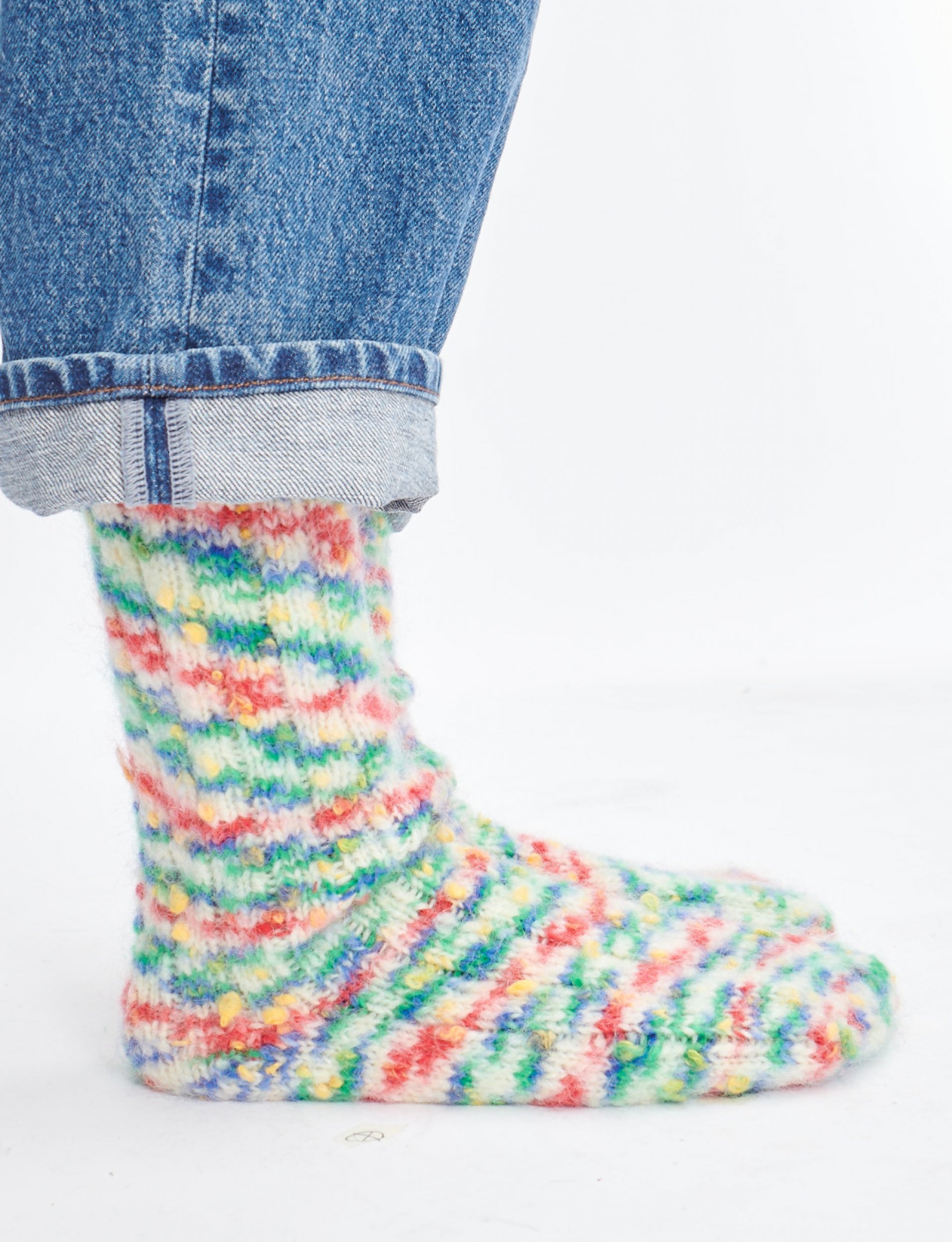 A.P.C. X JW ANDERSON CHAUSSETTES EDEN MULTICOLOR