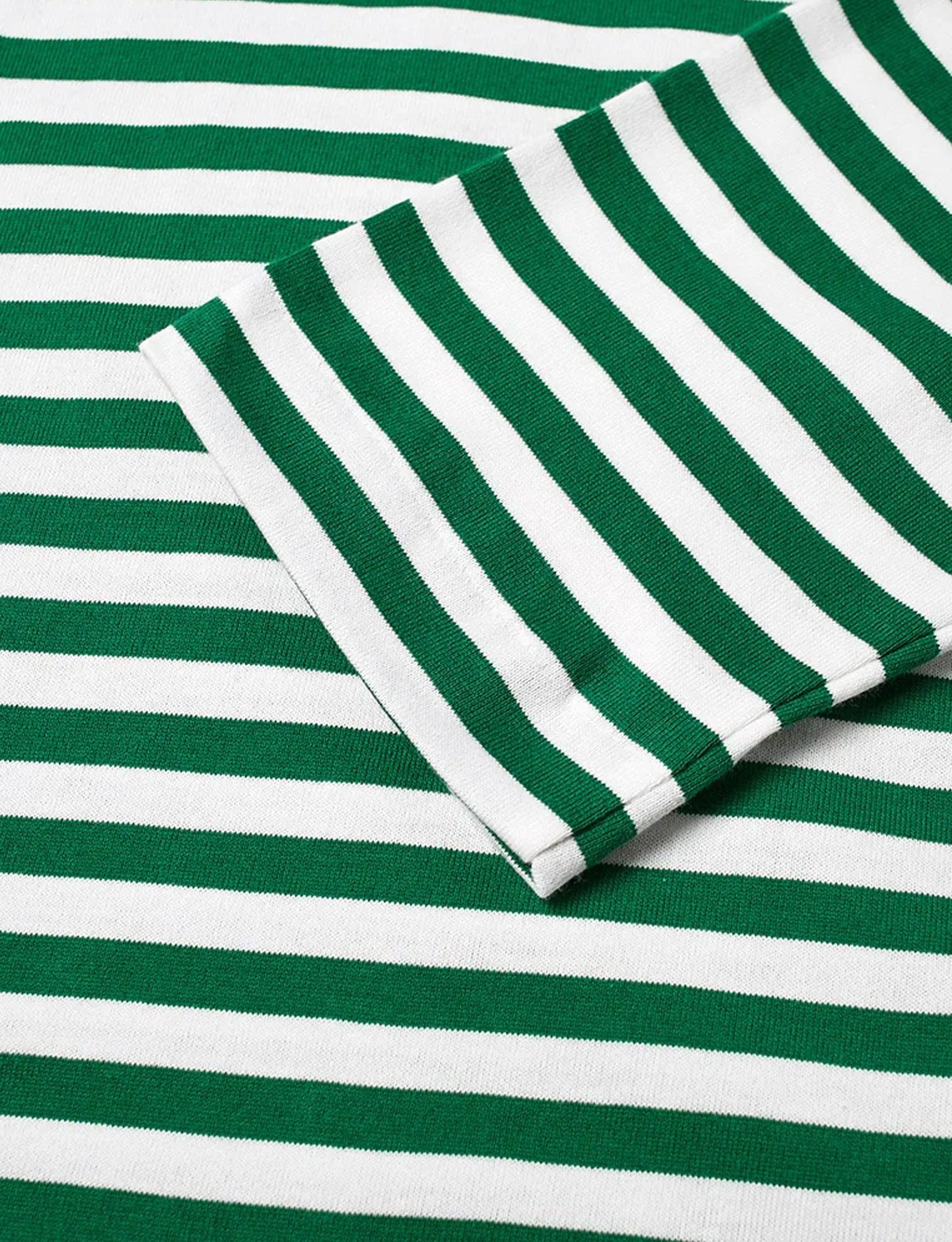 COMME DES GARÇONS PLAY MEN GREEN STRIPES