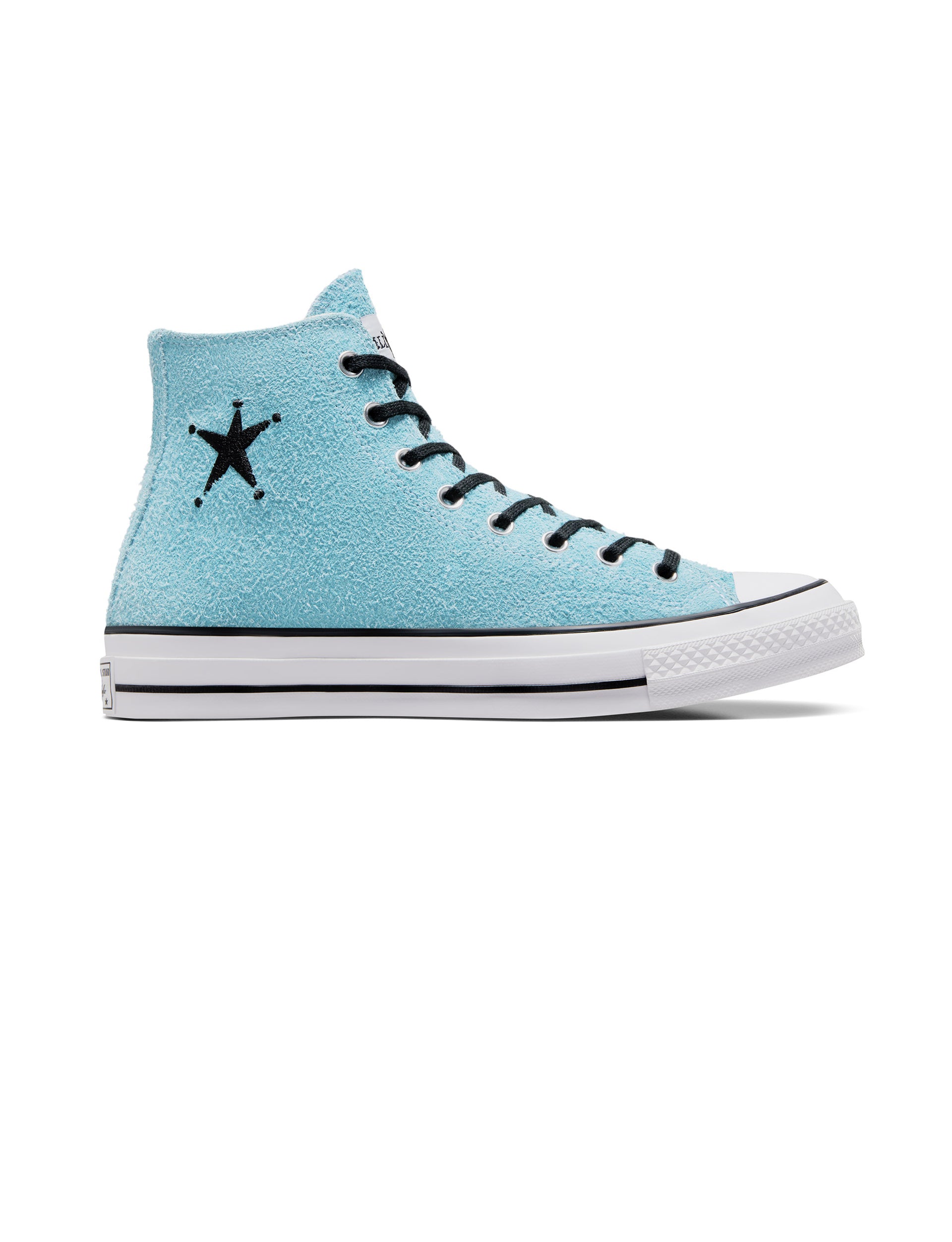 CONVERSE x STÜSSY: SUEDE CHUCK 70 HI BLUE