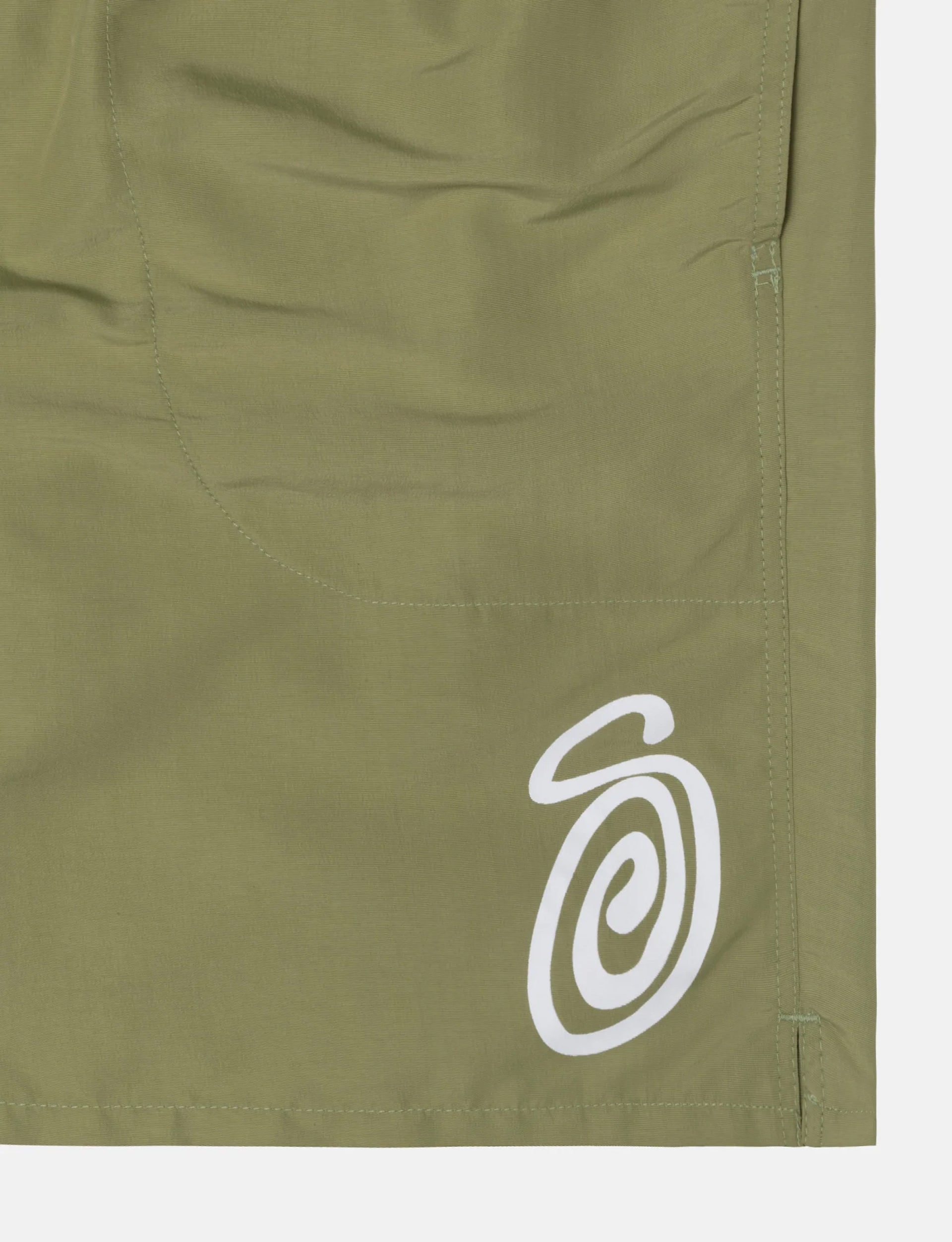 STÜSSY CURLY S WATER SHORT SAGE