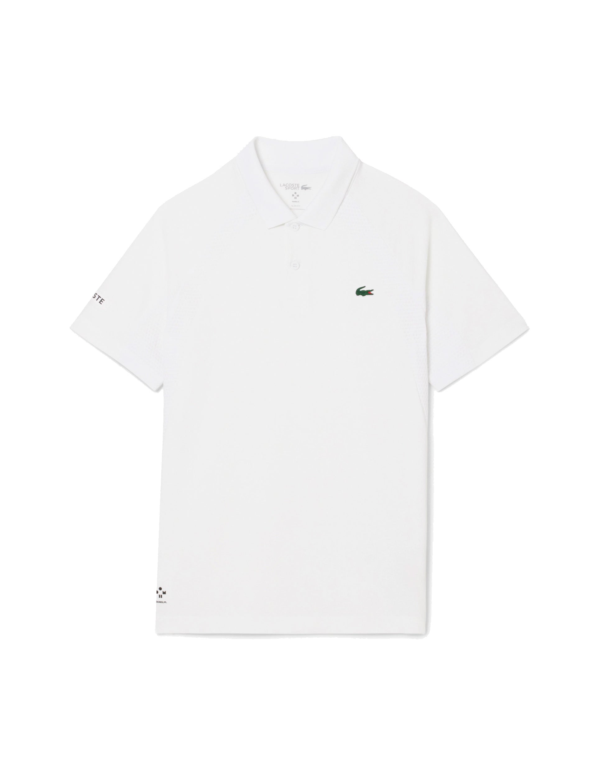 Lacoste Men's Lacoste Tennis x Daniil Medvedev Polo White