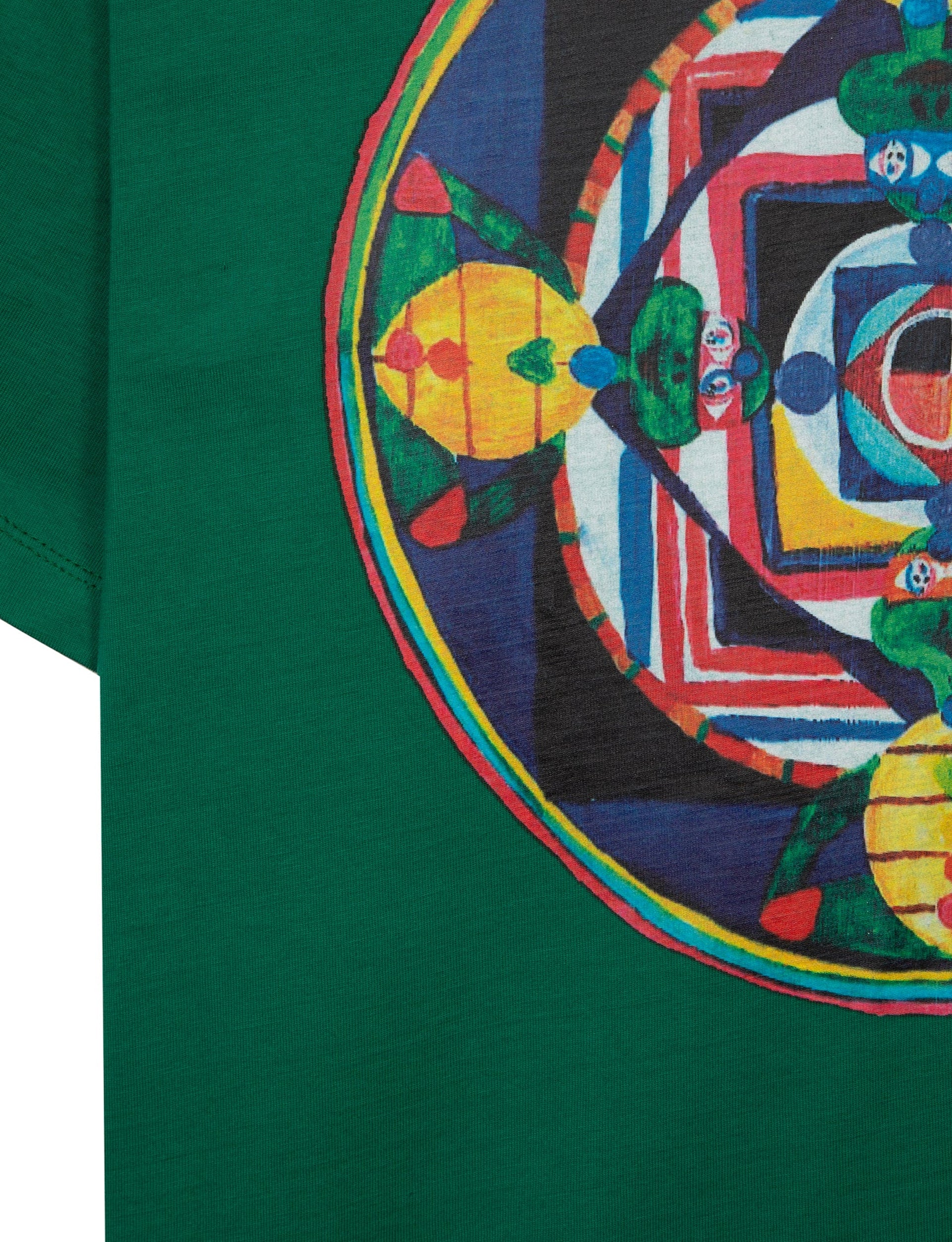 TURTLE ISLAND MEDITATION EQUIPMENT FUTURE TIME ZONE SS TEE GREEN