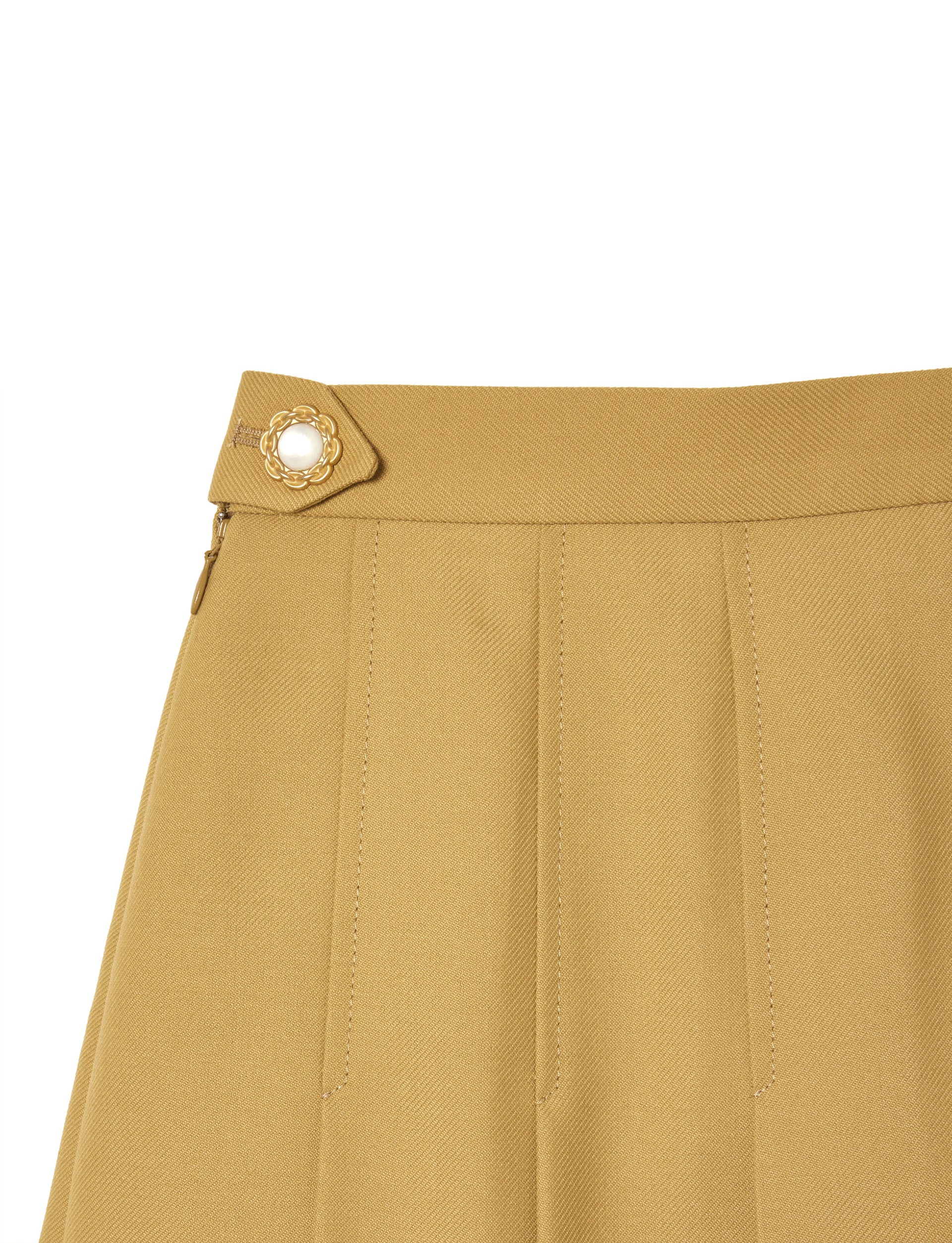 Lacoste x le FLEUR* Pleated Midi Skirt