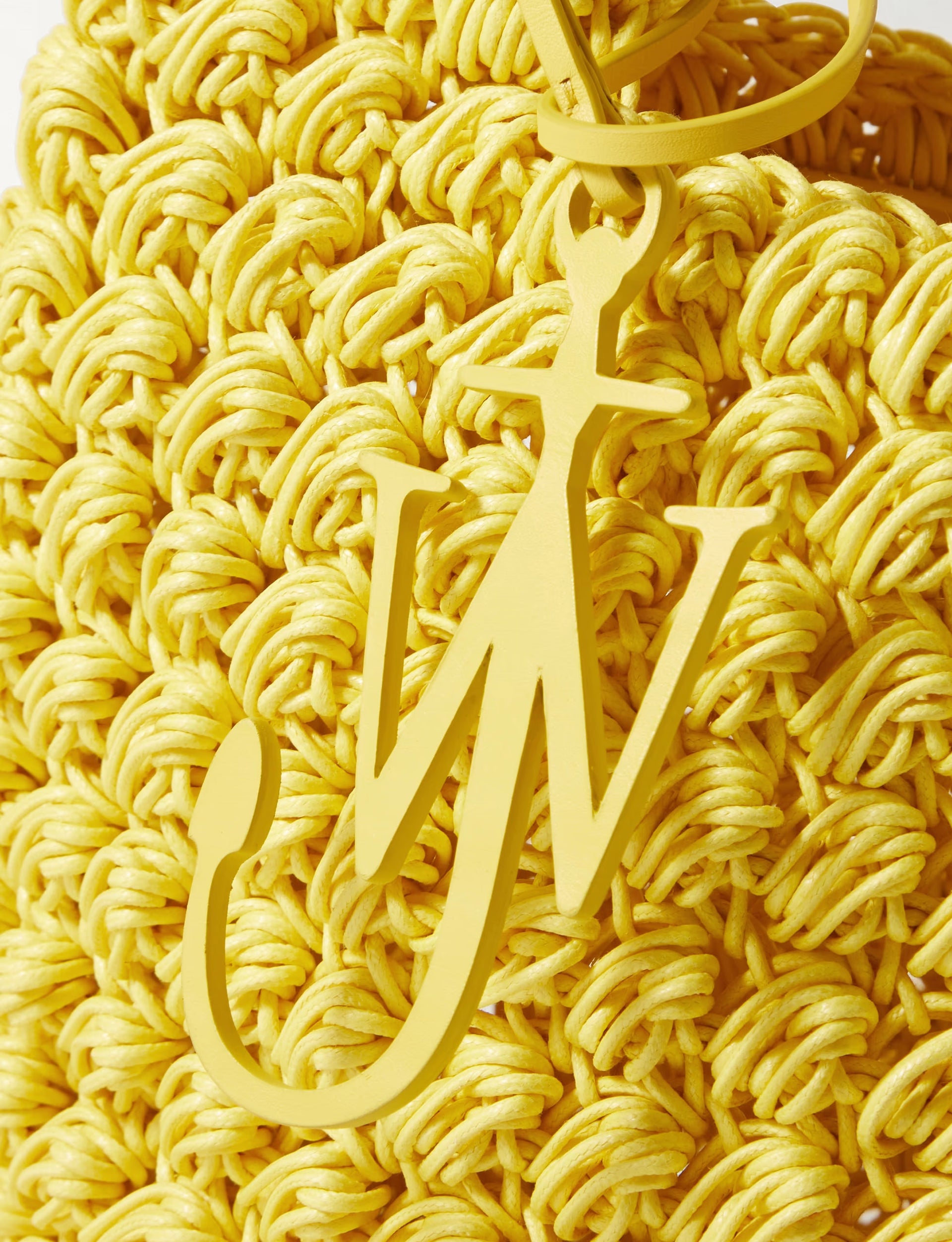 JW ANDERSON POPCORN BASKET YELLOW