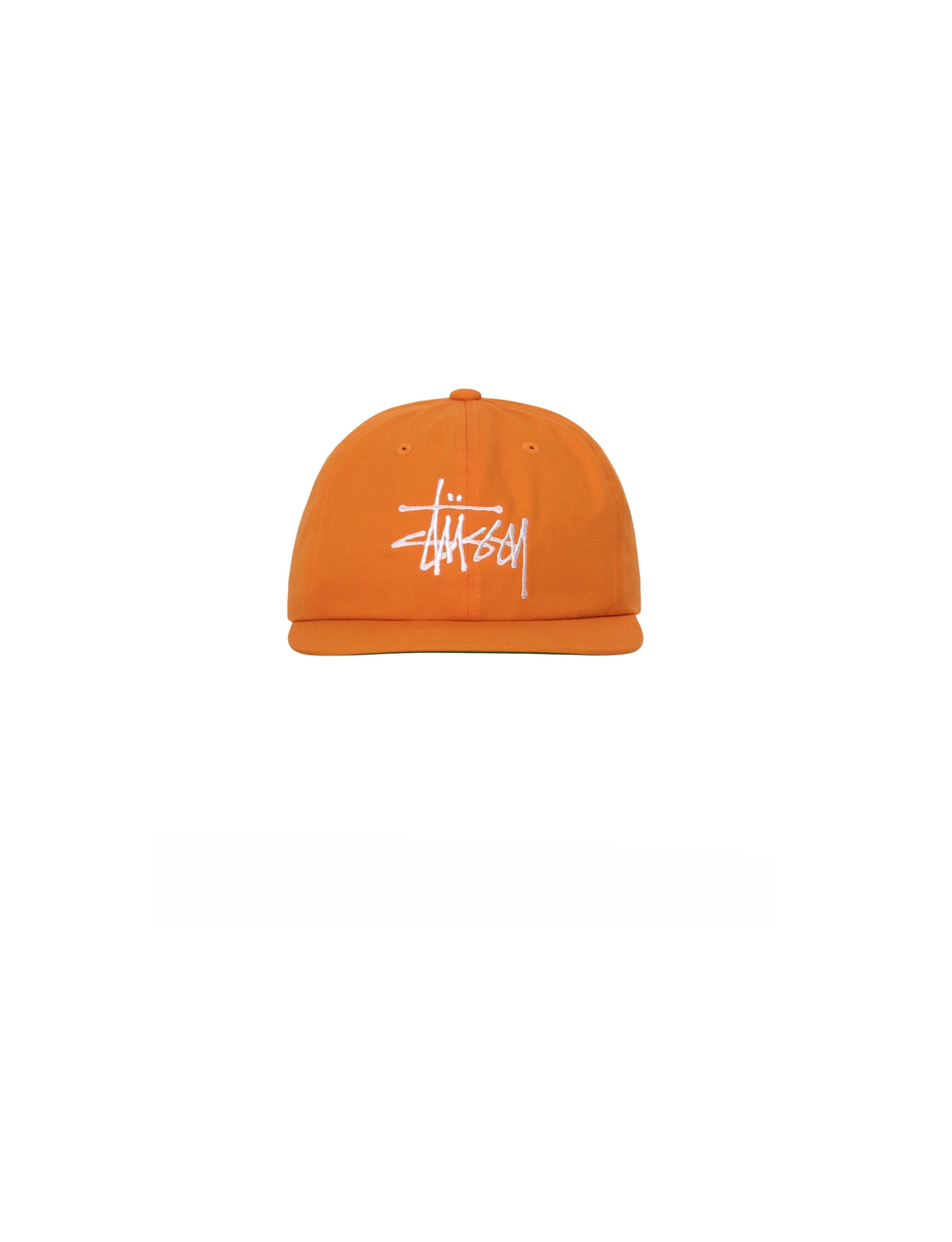 STÜSSY BASIC STRAPBACK CAP ORANGE