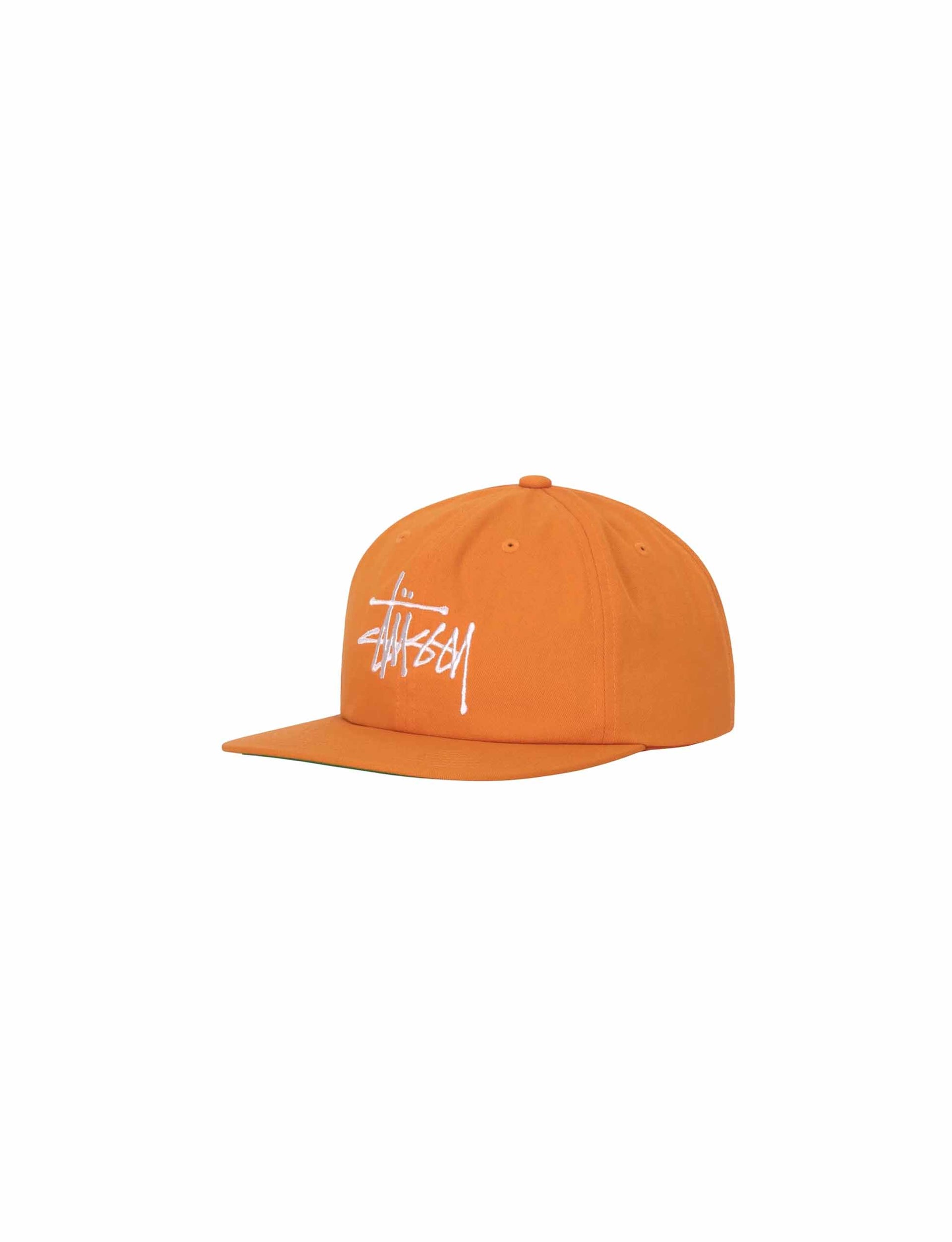 STÜSSY BASIC STRAPBACK CAP ORANGE