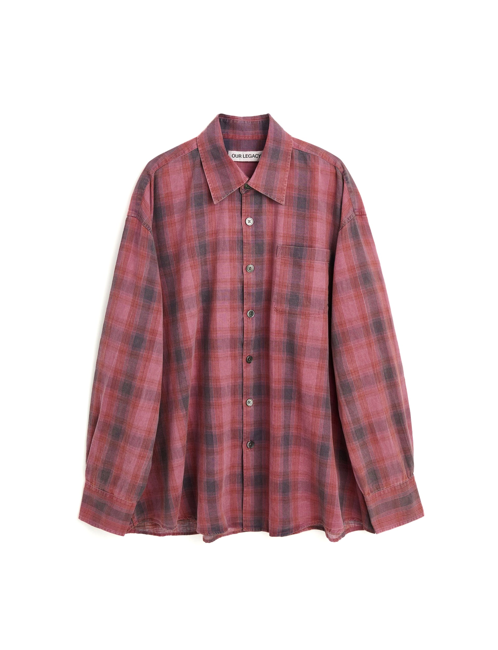 OUR LEGACY BORROWED SHIRT Idaho Flannel Check
