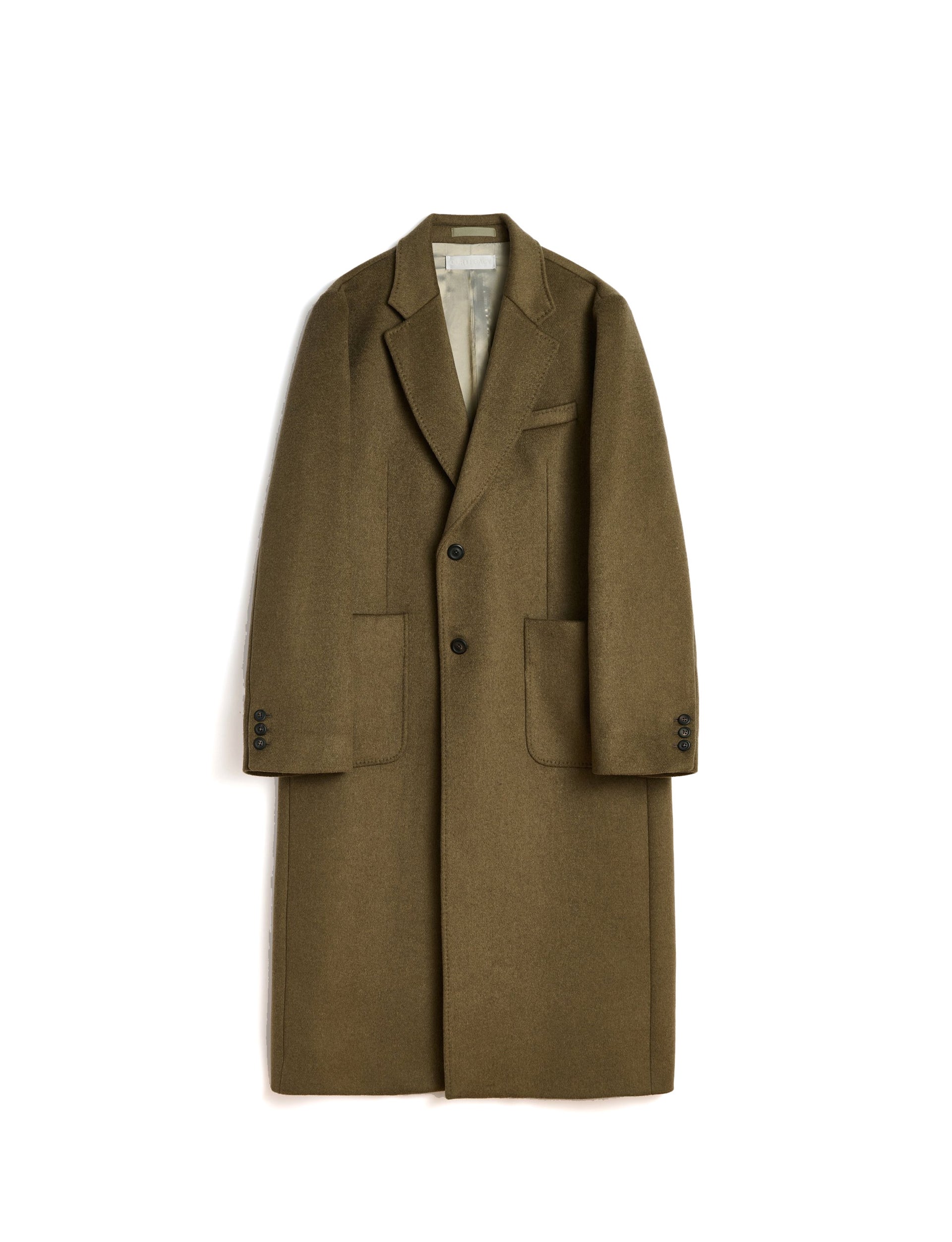 OUR LEGACY ROBE OVERCOAT Disruptive Moss Kilo Melton