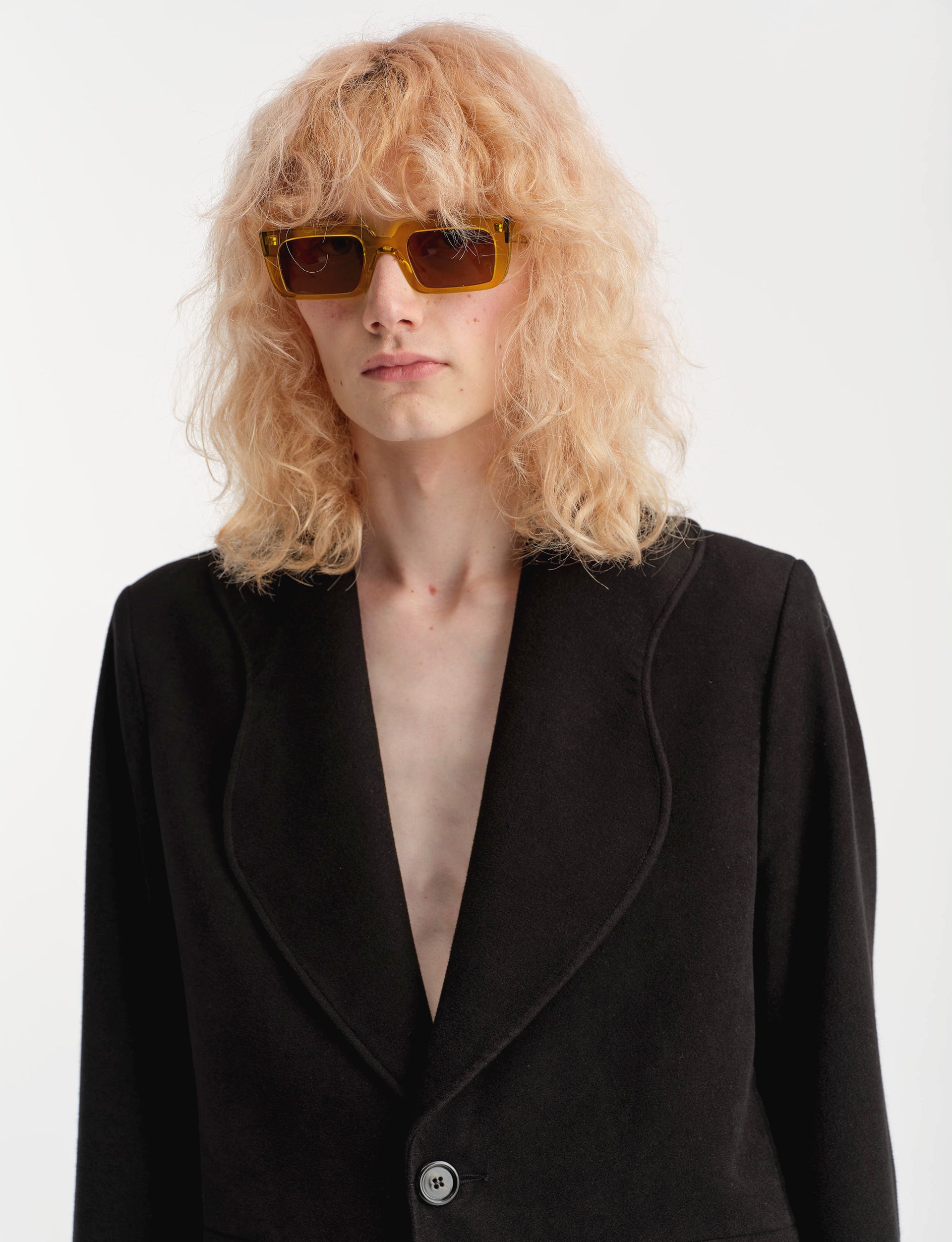 SÉFR PEACE BLAZER BLACK VELOUR