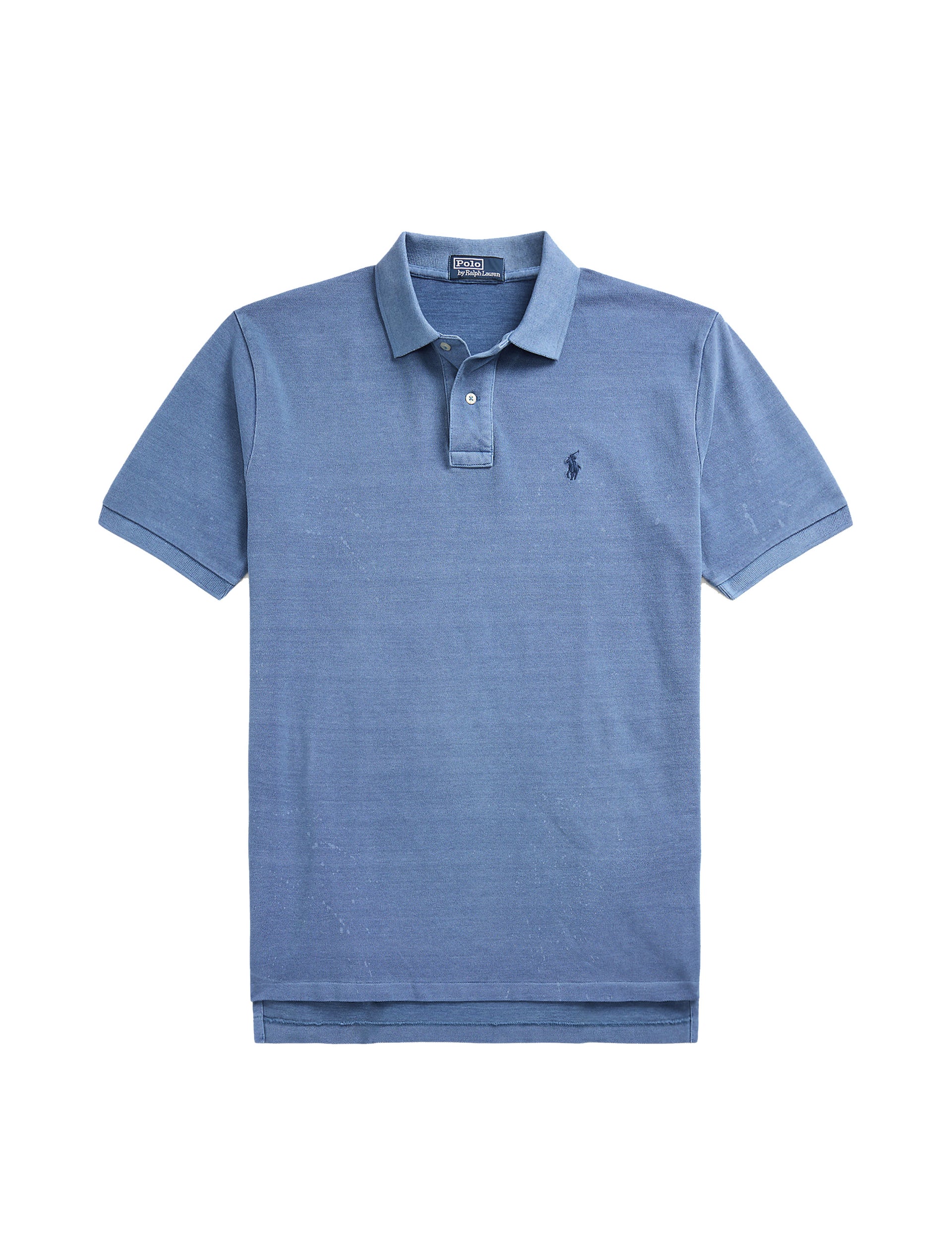 POLO RALPH LAUREN ORIGINAL FIT MESH POLO SHIRT CAMPUS BLUE