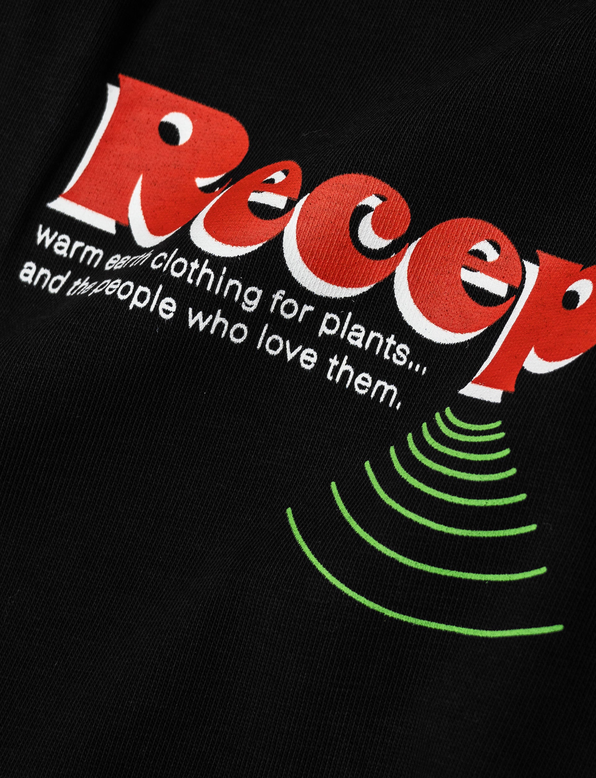 RECEPTION CLOTHING SS TEE RECEPTIONASIA COTTON SINGLE JERSEY BLACK