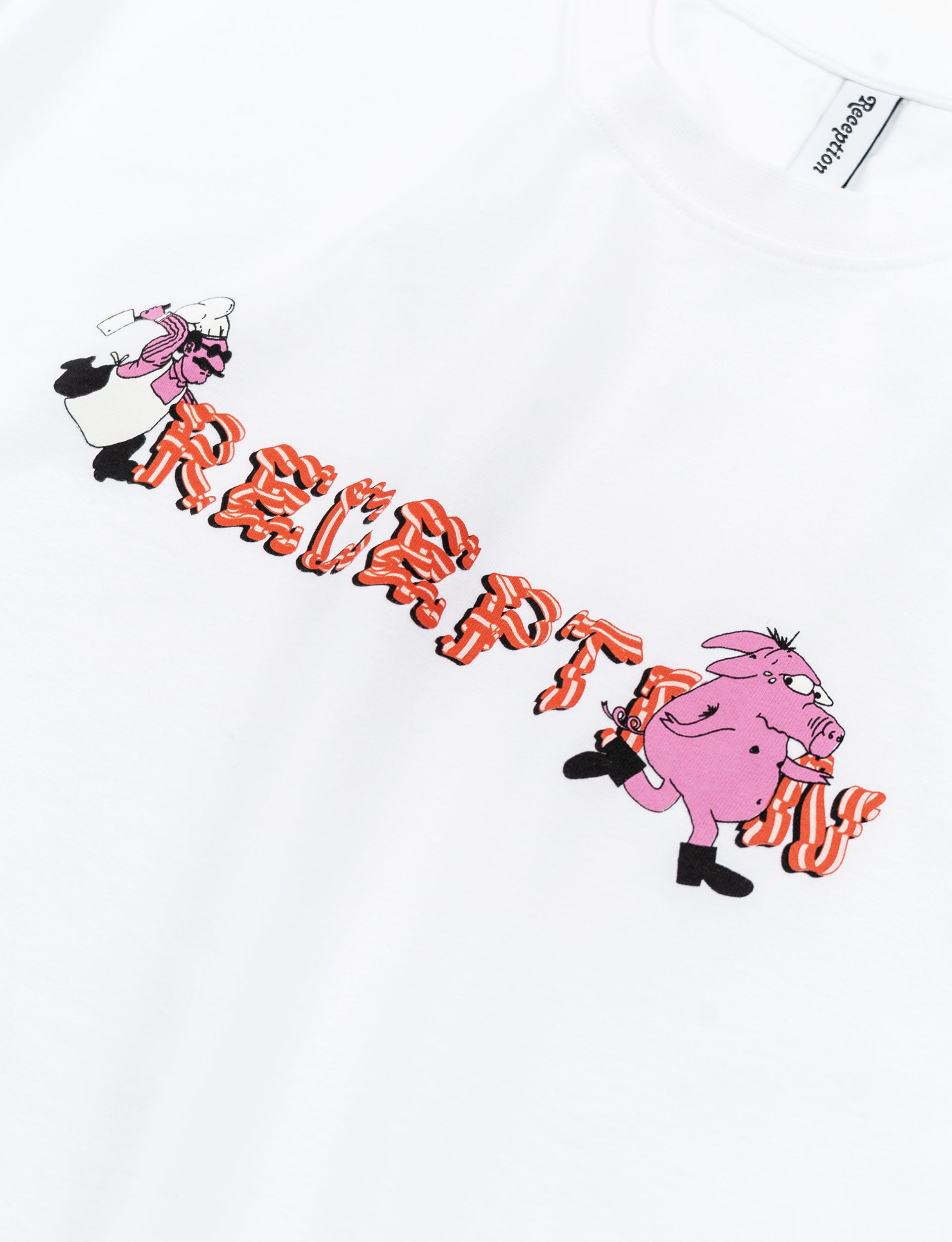 RECEPTION CLOTHING S/S TEE BACON WHITE