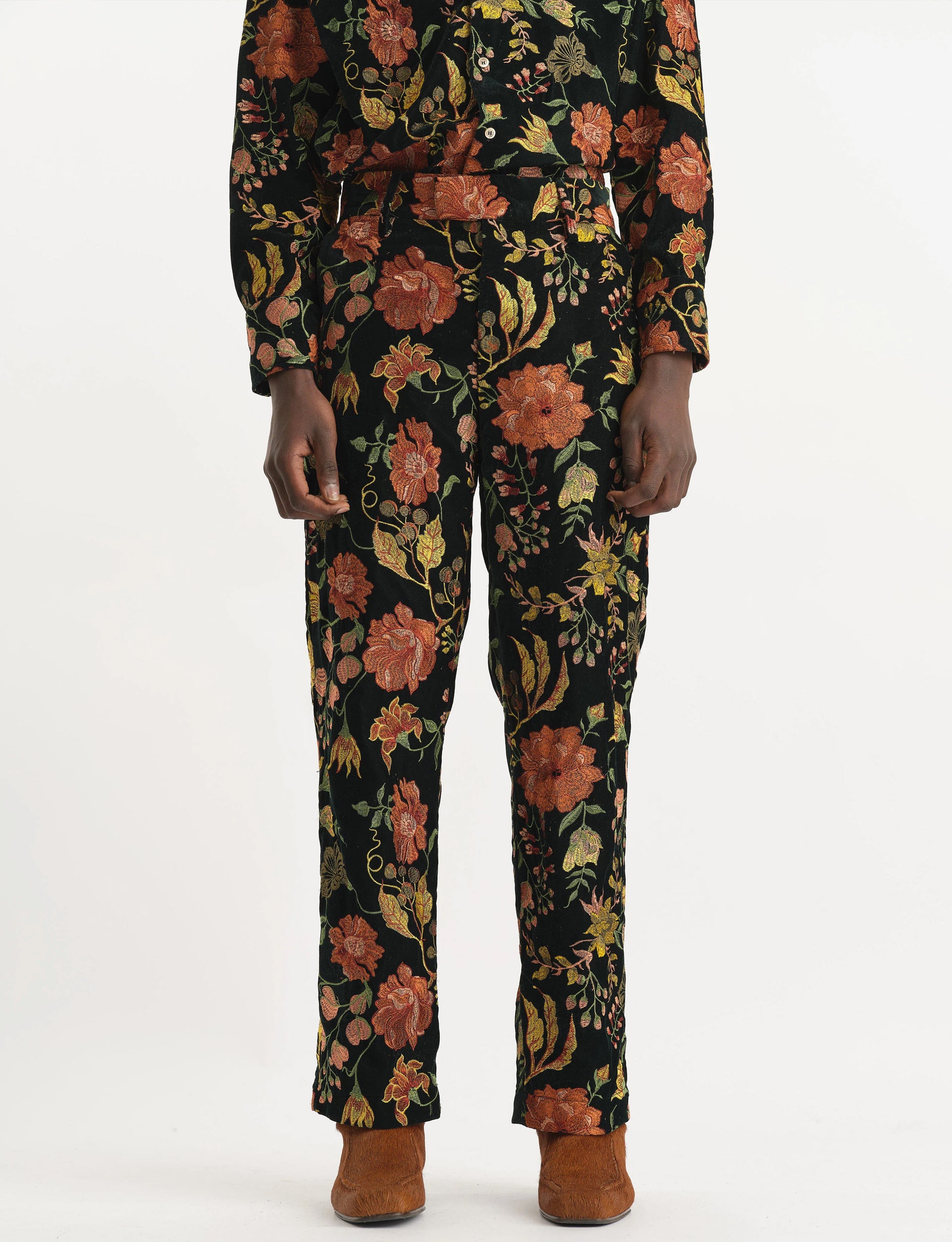 SÉFR RICHIE TROUSER THE VALLEY EMBROIDERY