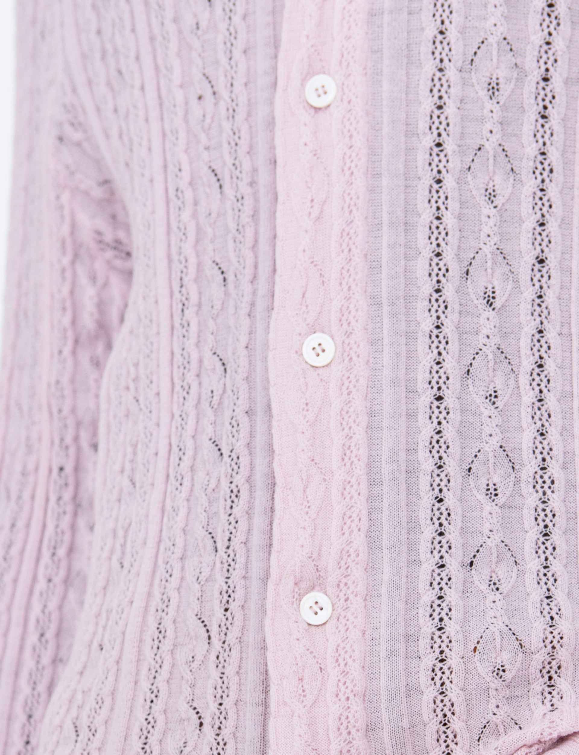 SÉFR RIKU SHIRT FINE LAVENDEL MERINO