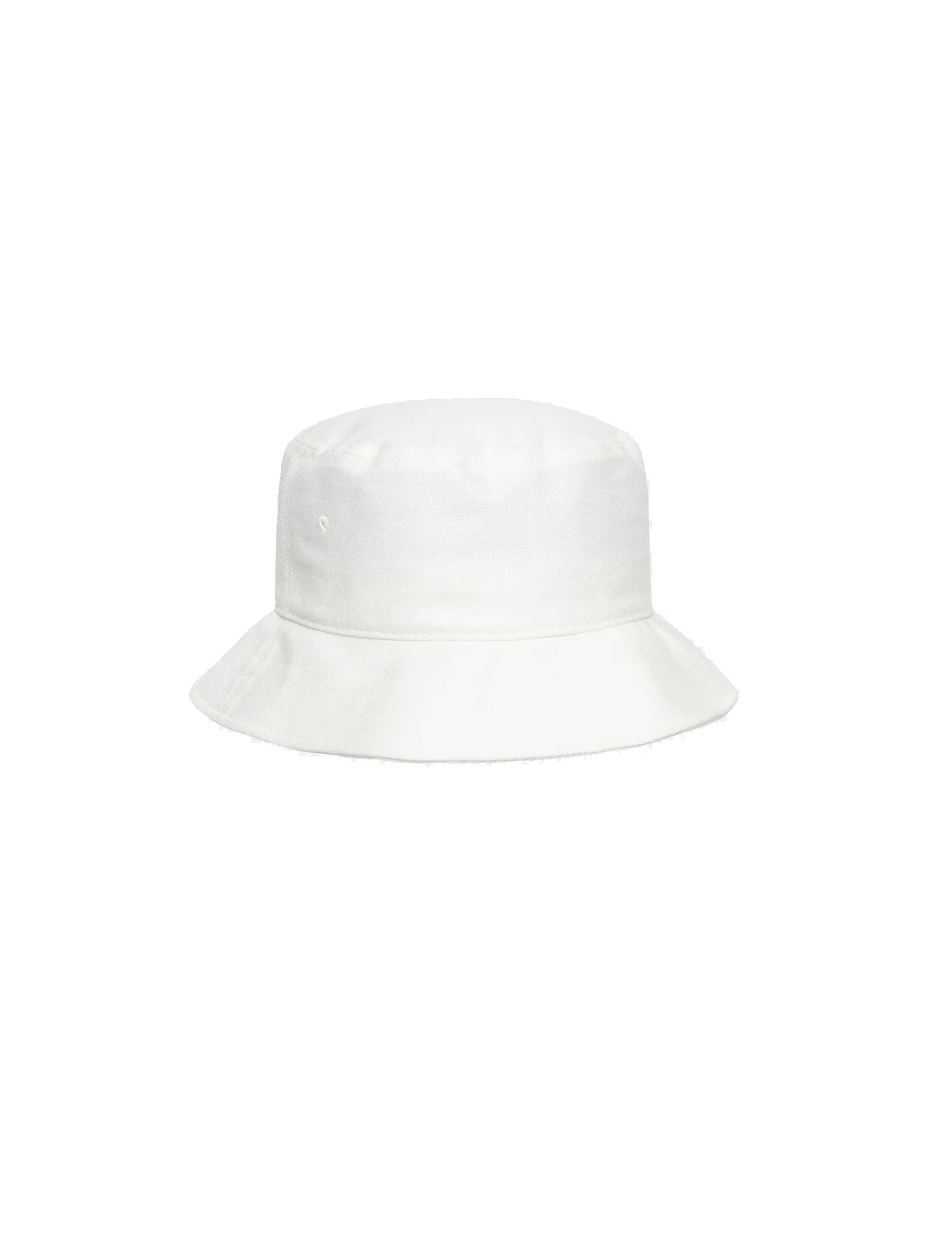 STÜSSY SS LINK DEEP BUCKET HAT WHITE
