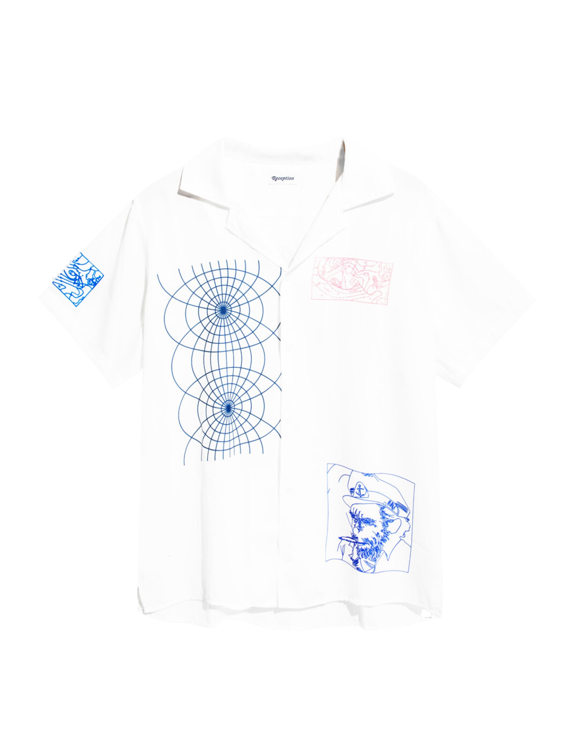 RECEPTION CLOTHING S/S BOWLING SHIRT CRUISE