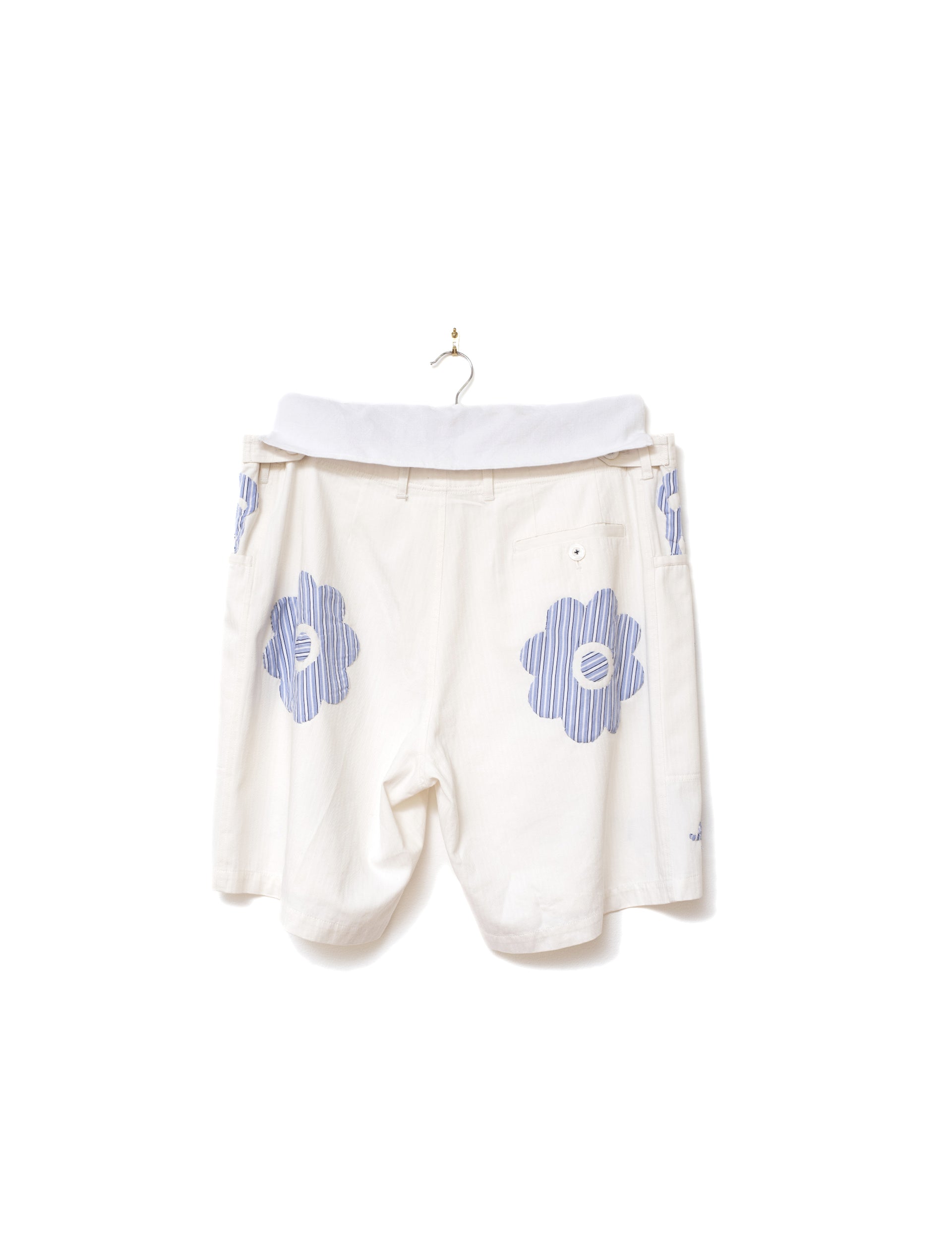 STUDIO PURAS COTTON APPLIQUÉ SHORTS
