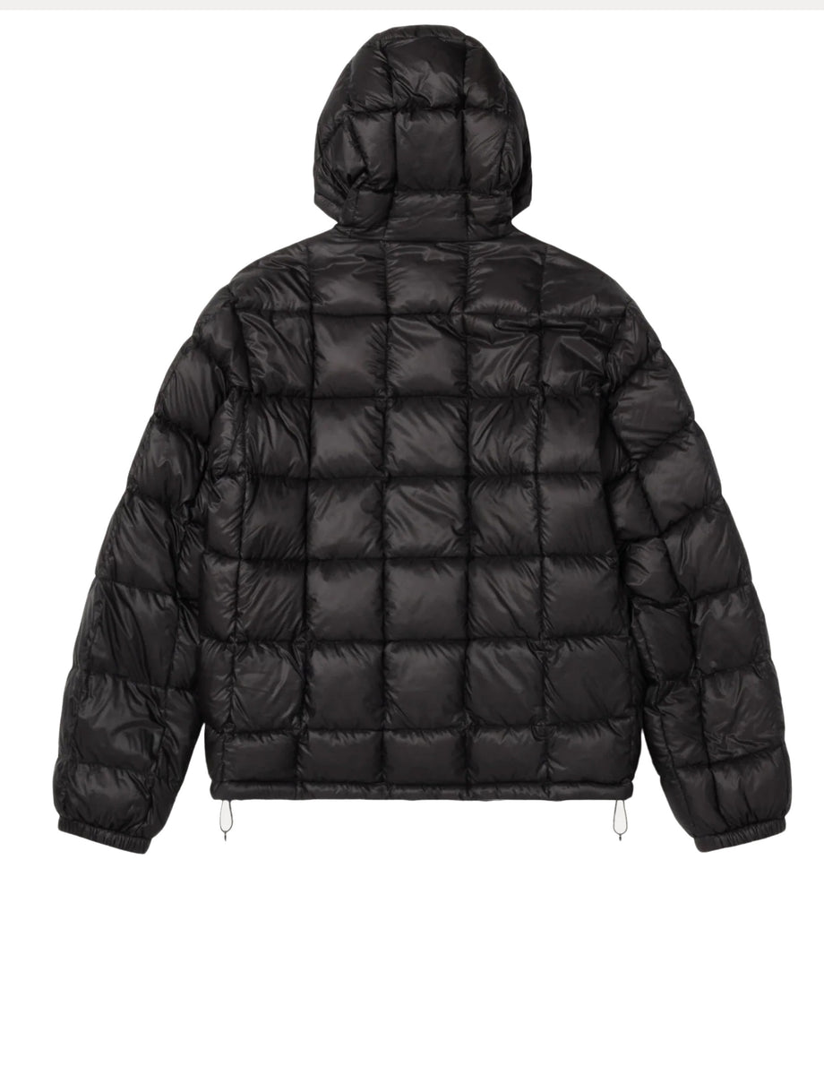 ジャケット・アウター Stussy MIDWEIGHT HOODED PUFFER STÜSSY MIDWEIGHT HOODED PUFFER BLACK - minishopmadrid