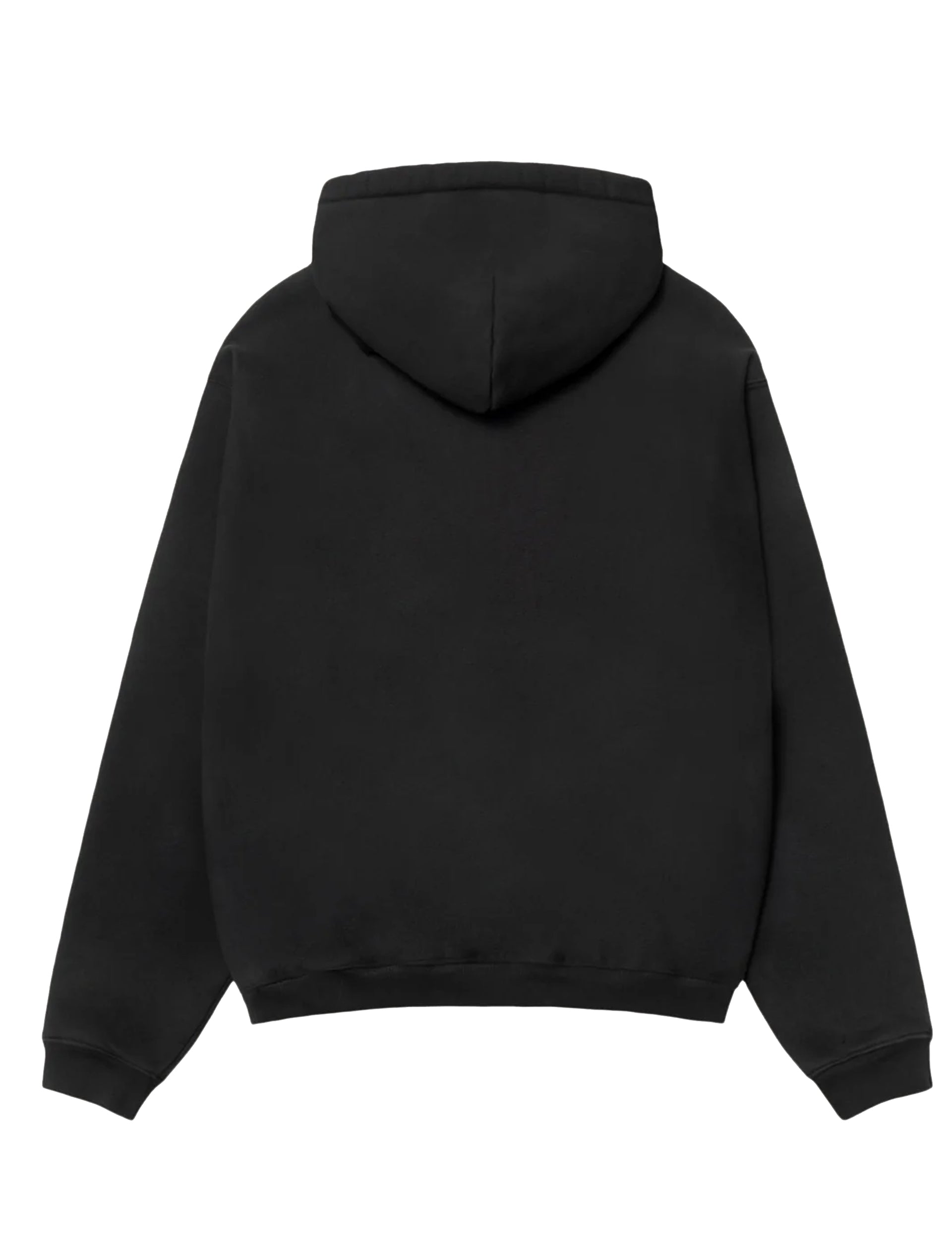 STÜSSY Stu Applique Hood BLACK