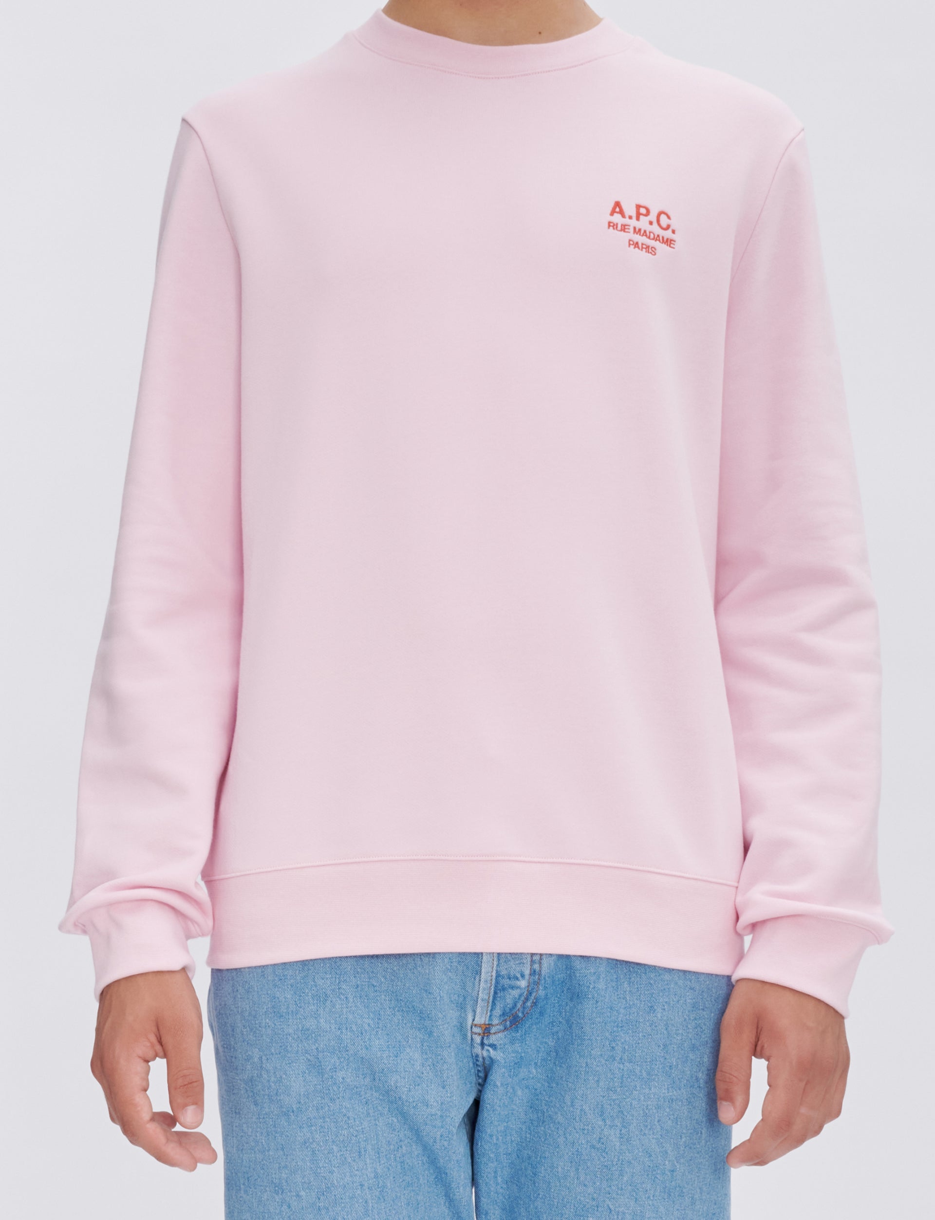 A.P.C. SWEAT RIDER PINK