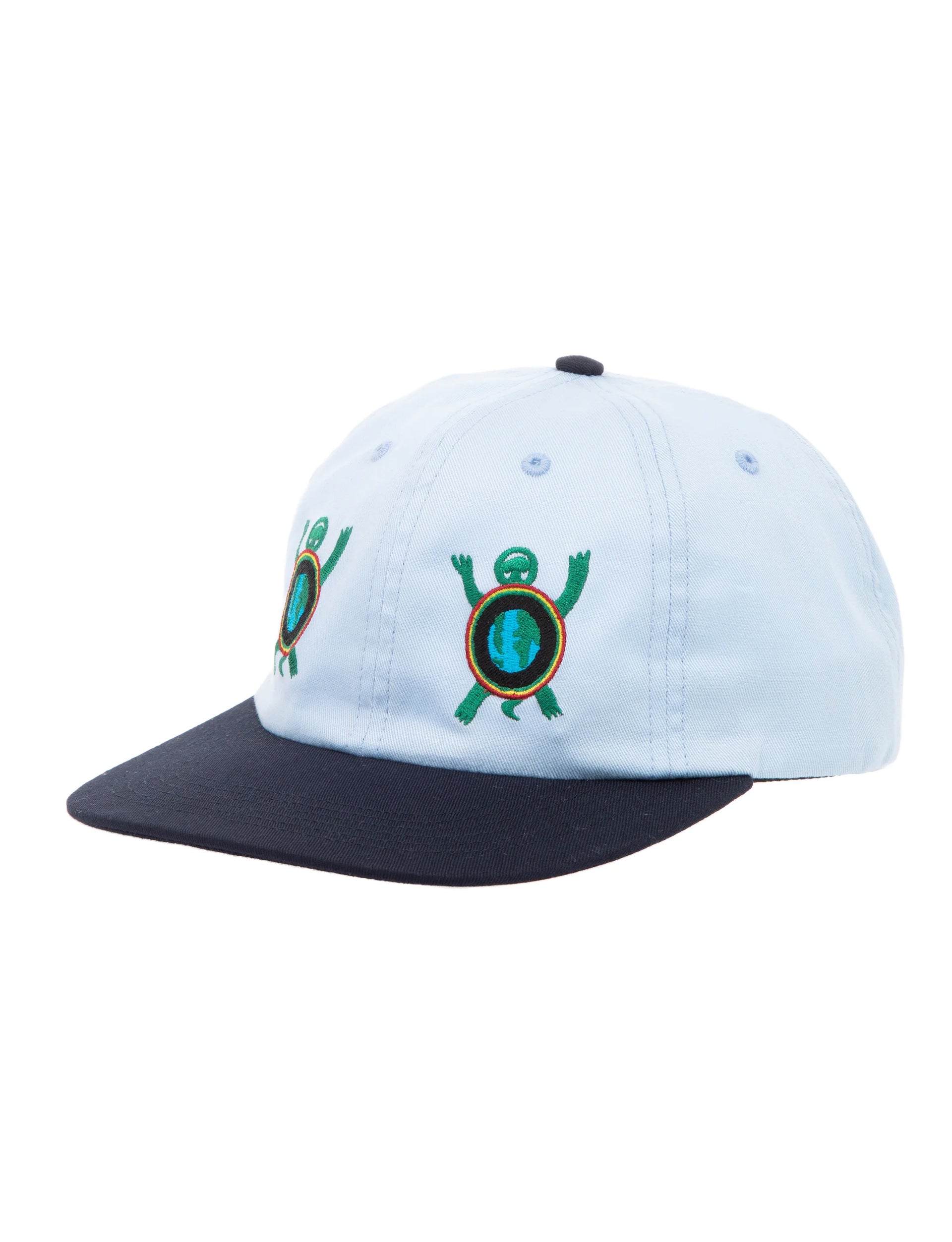 TURTLE ISLAND MEDITATION EQUIPMENT TURTLE ISLAND TWO TONE CAP BLUE