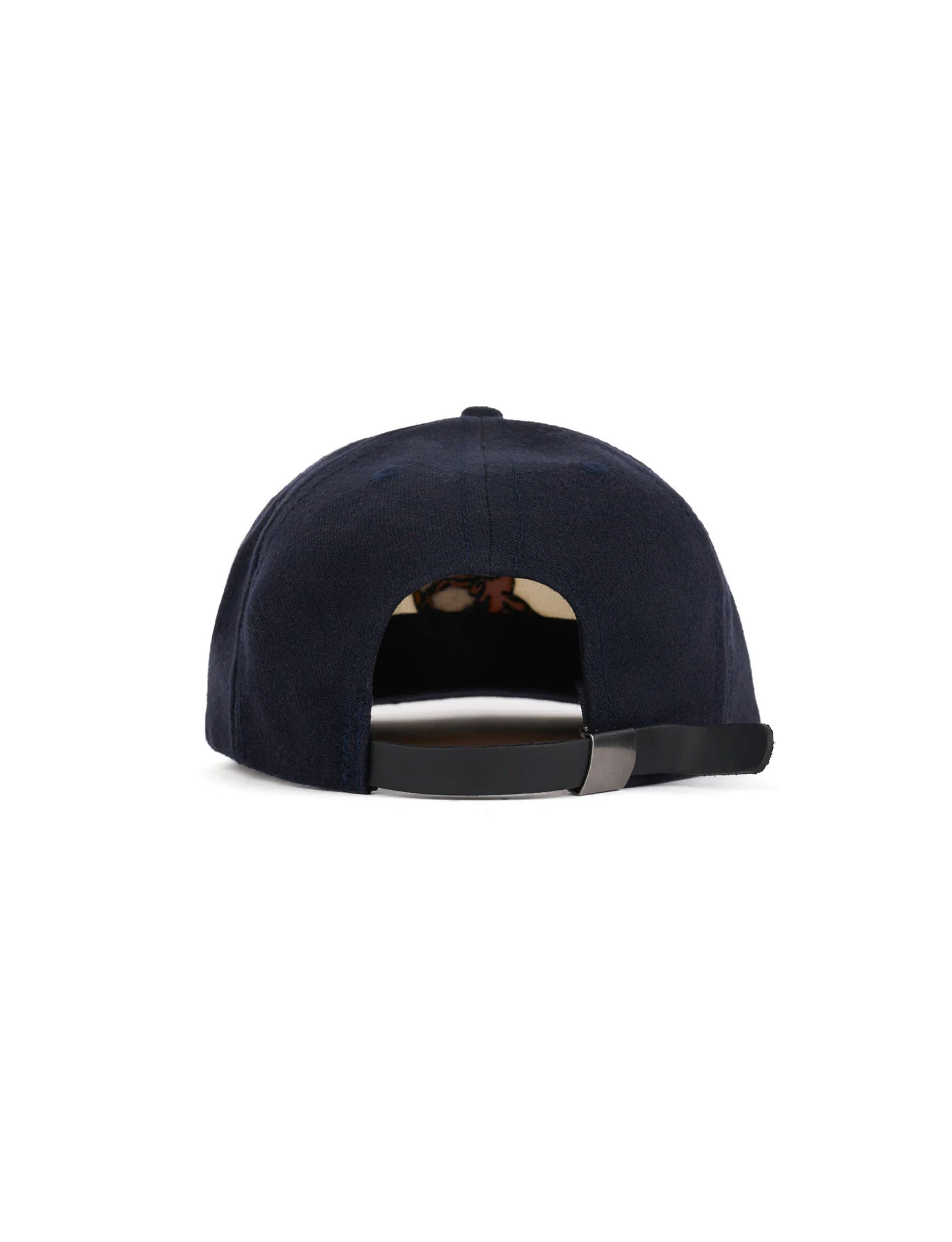 BRAIN DEAD Waning Crescent Curved Front 6 Panel Hat - Navy Multi