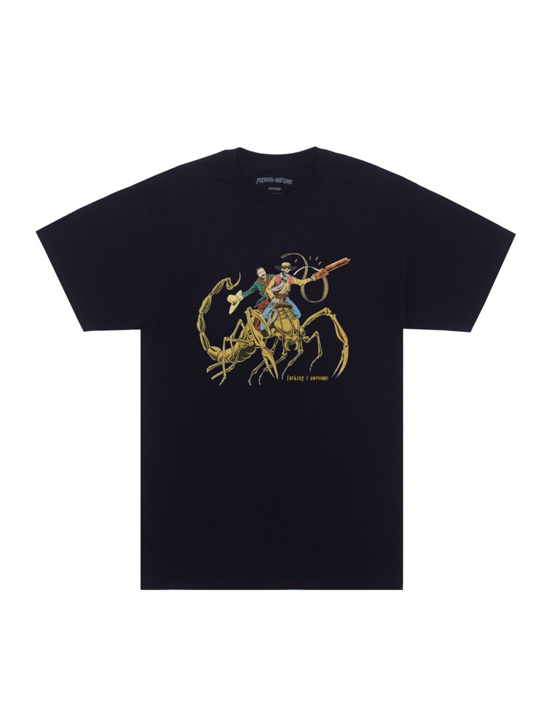 FUCKING AWESOME LOUIE SCORPION TEE BLACK
