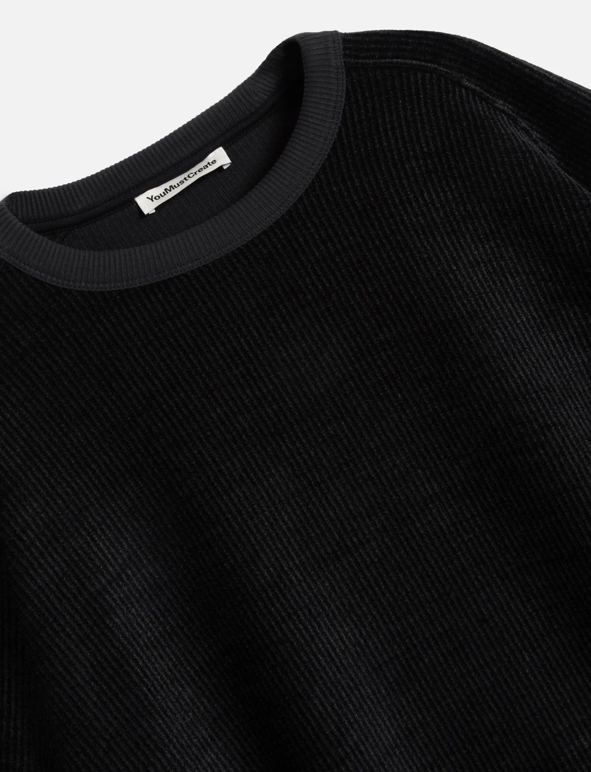 YMC Almost Grown Sweatshirt Black