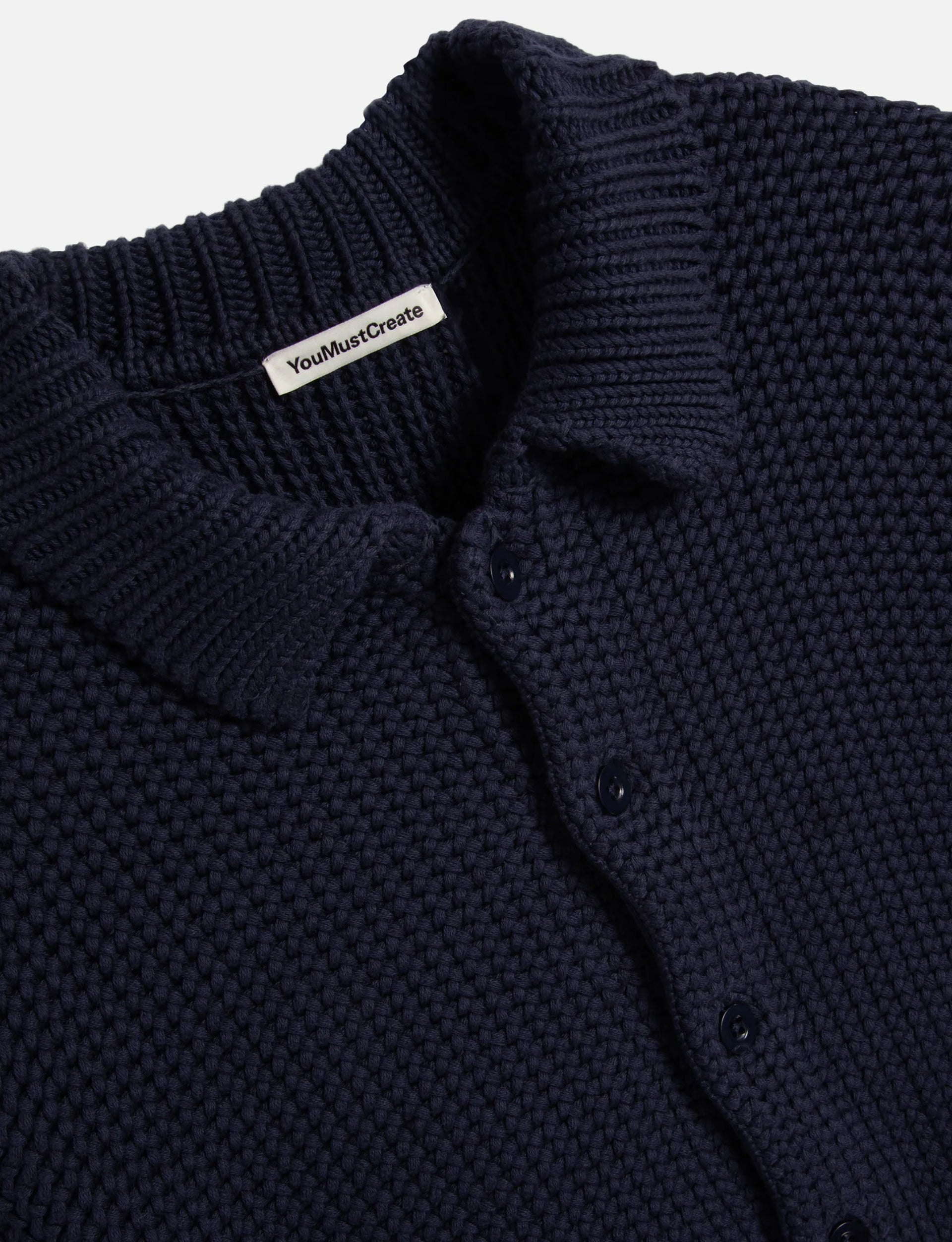 YMC Rat Pack Cardigan Navy