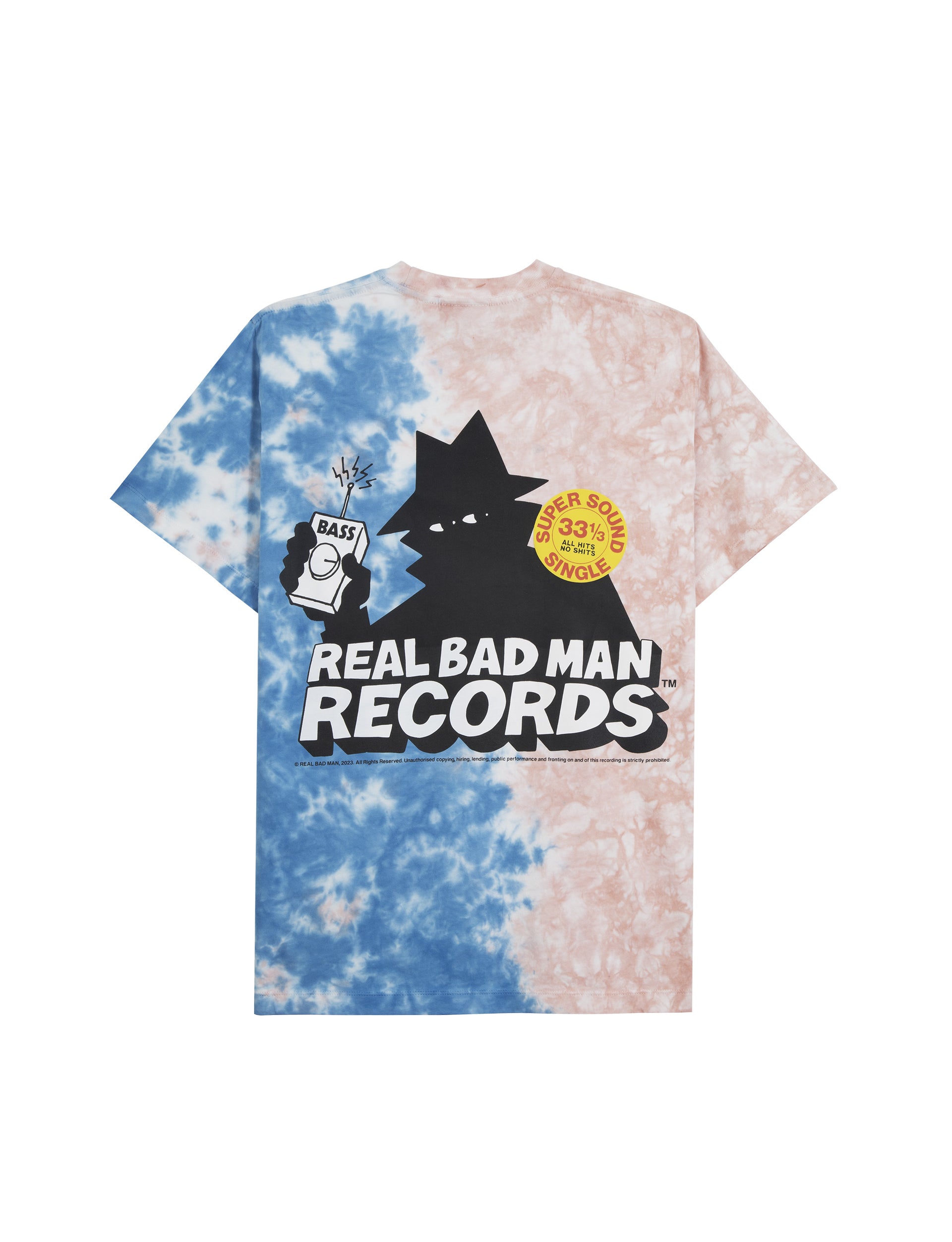 REAL BAD MAN RECORDS SS TEE PINK CORRAL