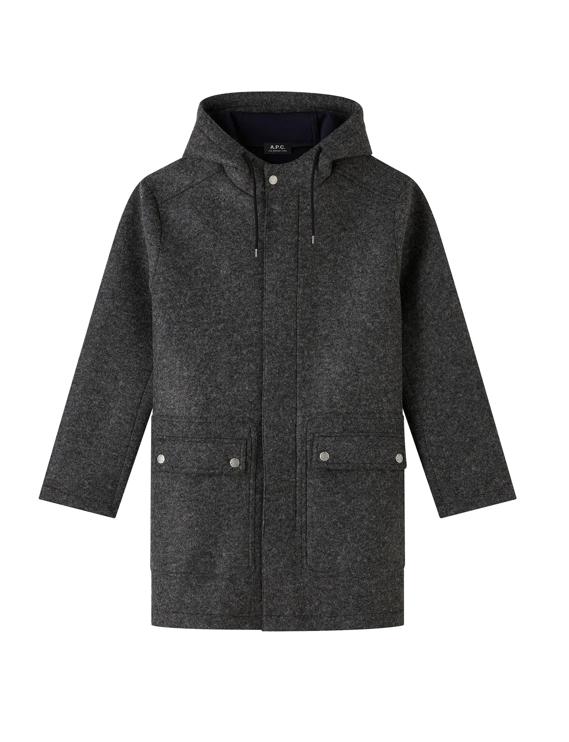 A.P.C. PARKA MATHIAS GREY