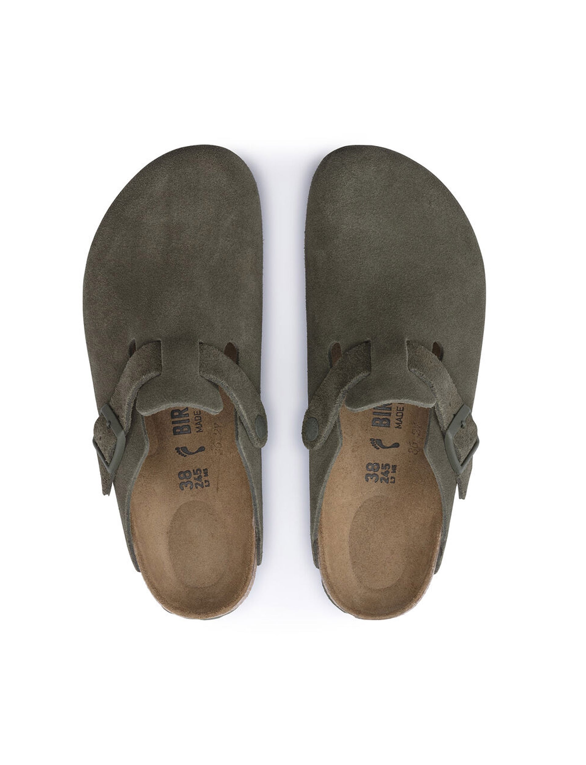 BIRKENSTOCK BOSTON MODERN SUEDE THYME