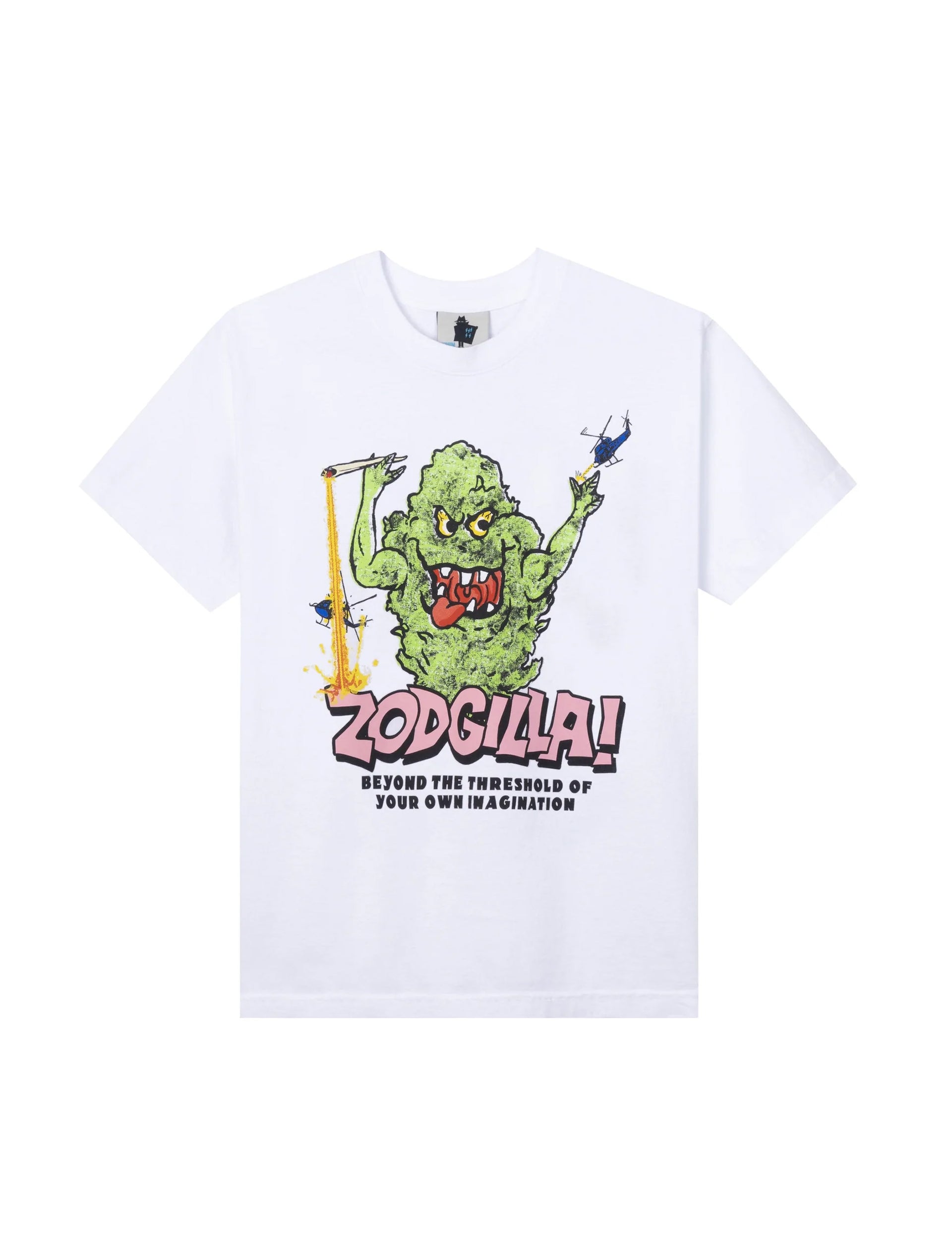 REAL BAD MAN ZODGILLA! SS TEE WHITE