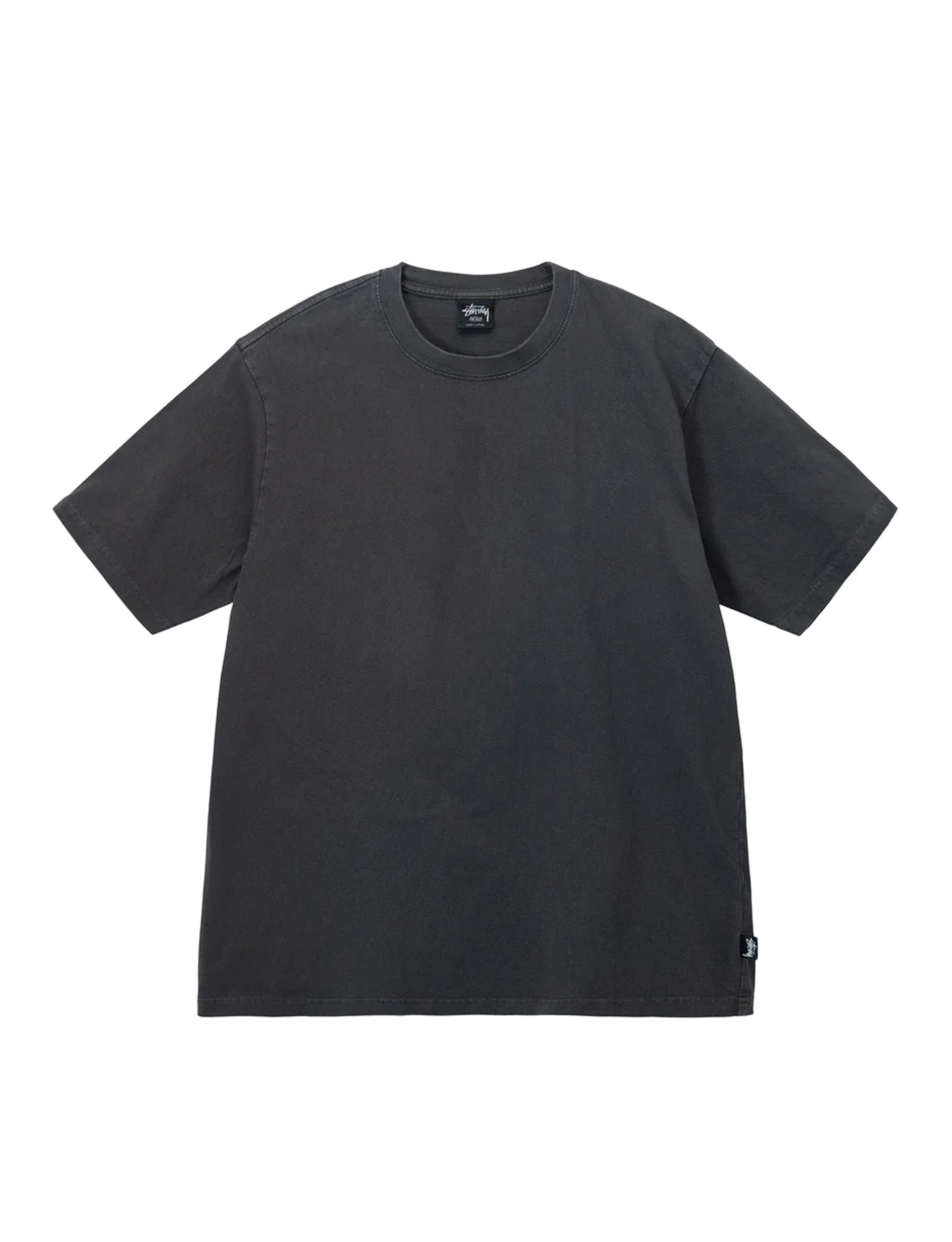 STÜSSY PIGMENT DYED CREW BLACK