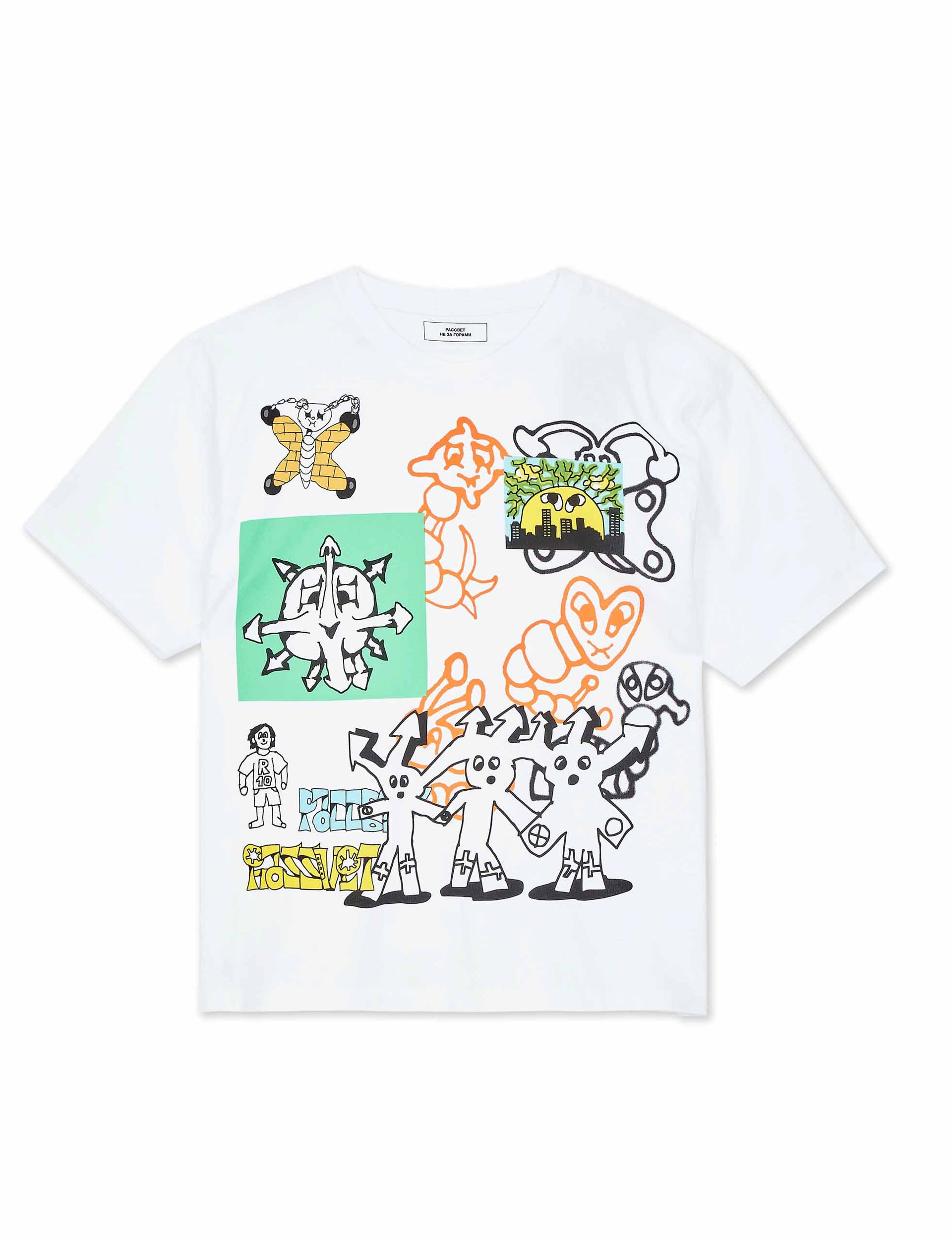RASSVET MEN CAPTEK TSHIRT KNIT WHITE