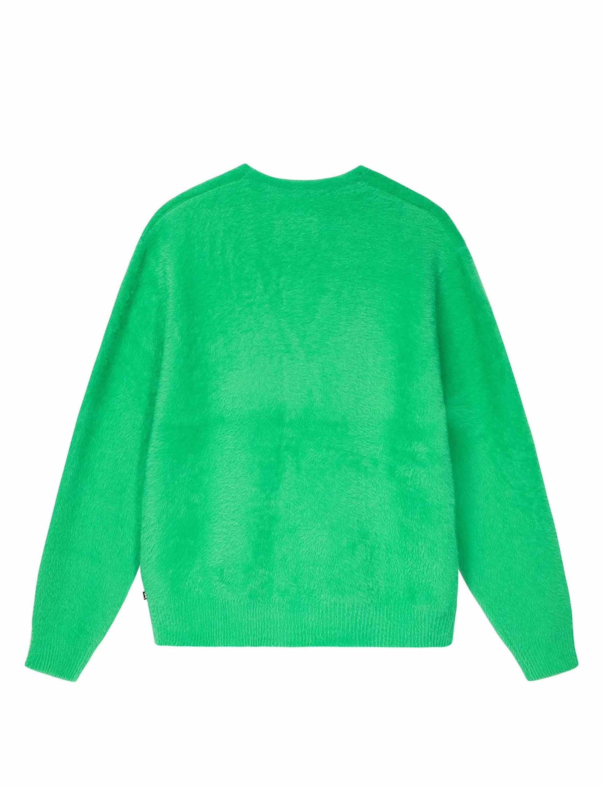 STÜSSY Shaggy Cardigan kelly