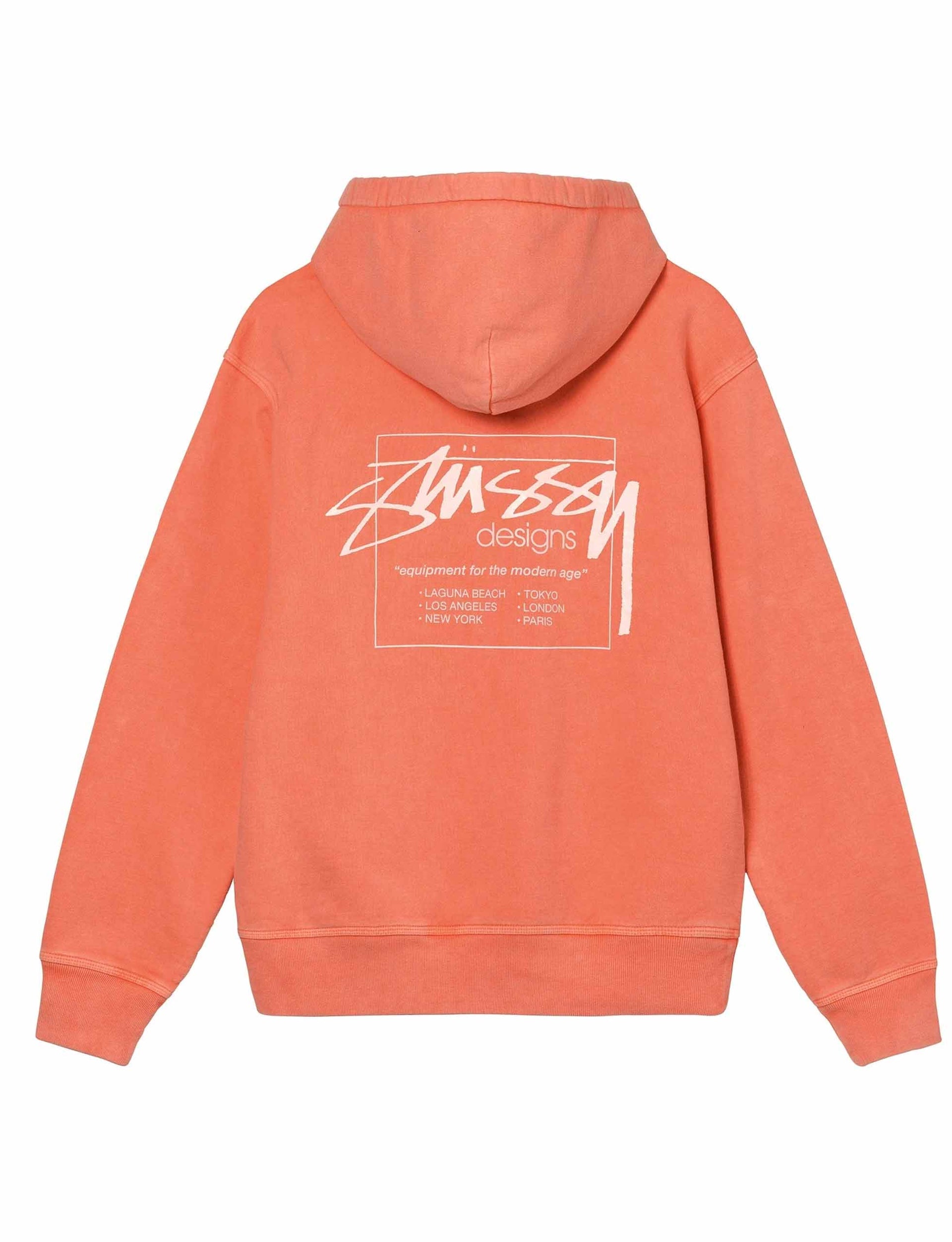 STÜSSY Dyed Stussy Designs Hood PEACH