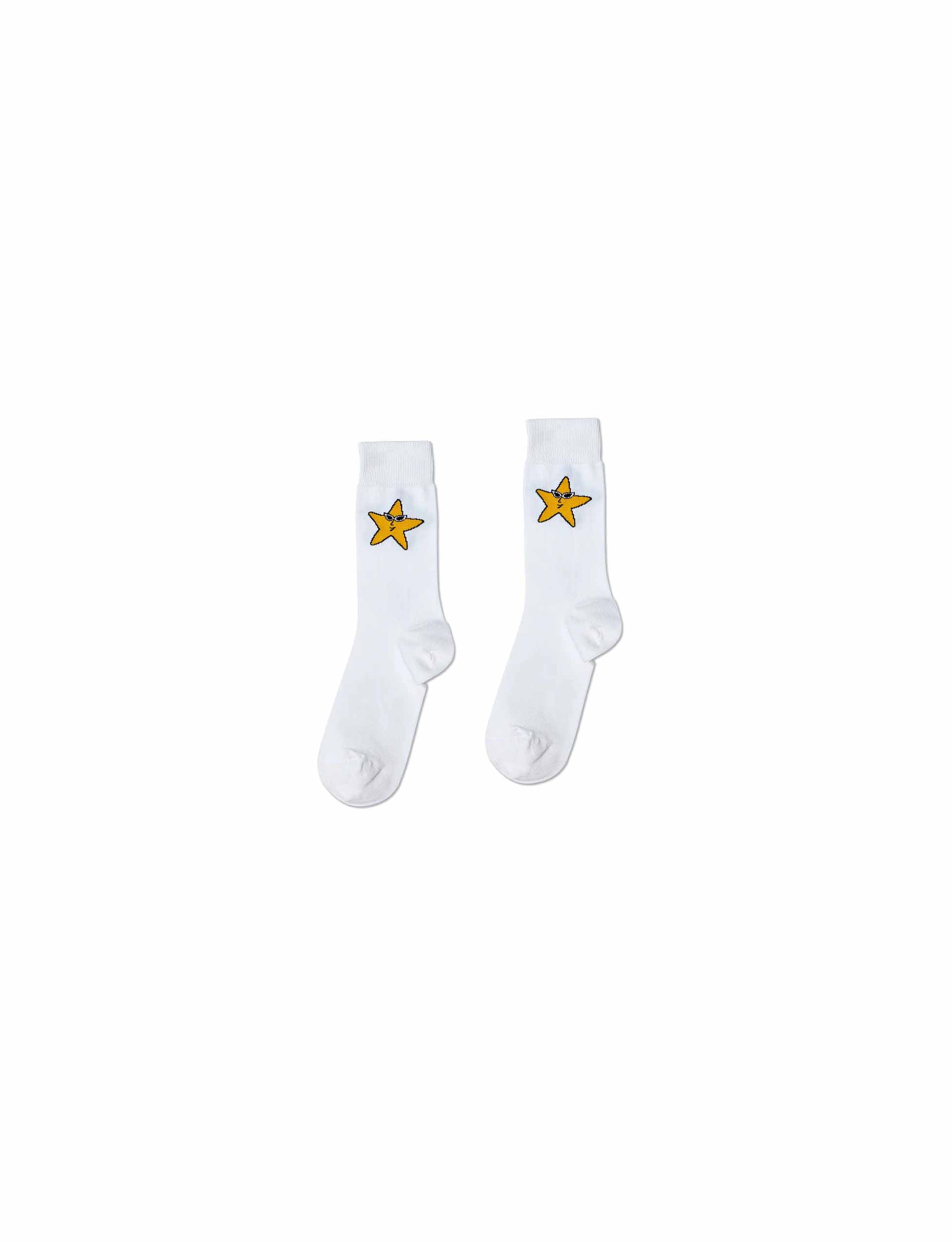 SKY HIGH FARM UNISEX STARS SOCKS KNIT