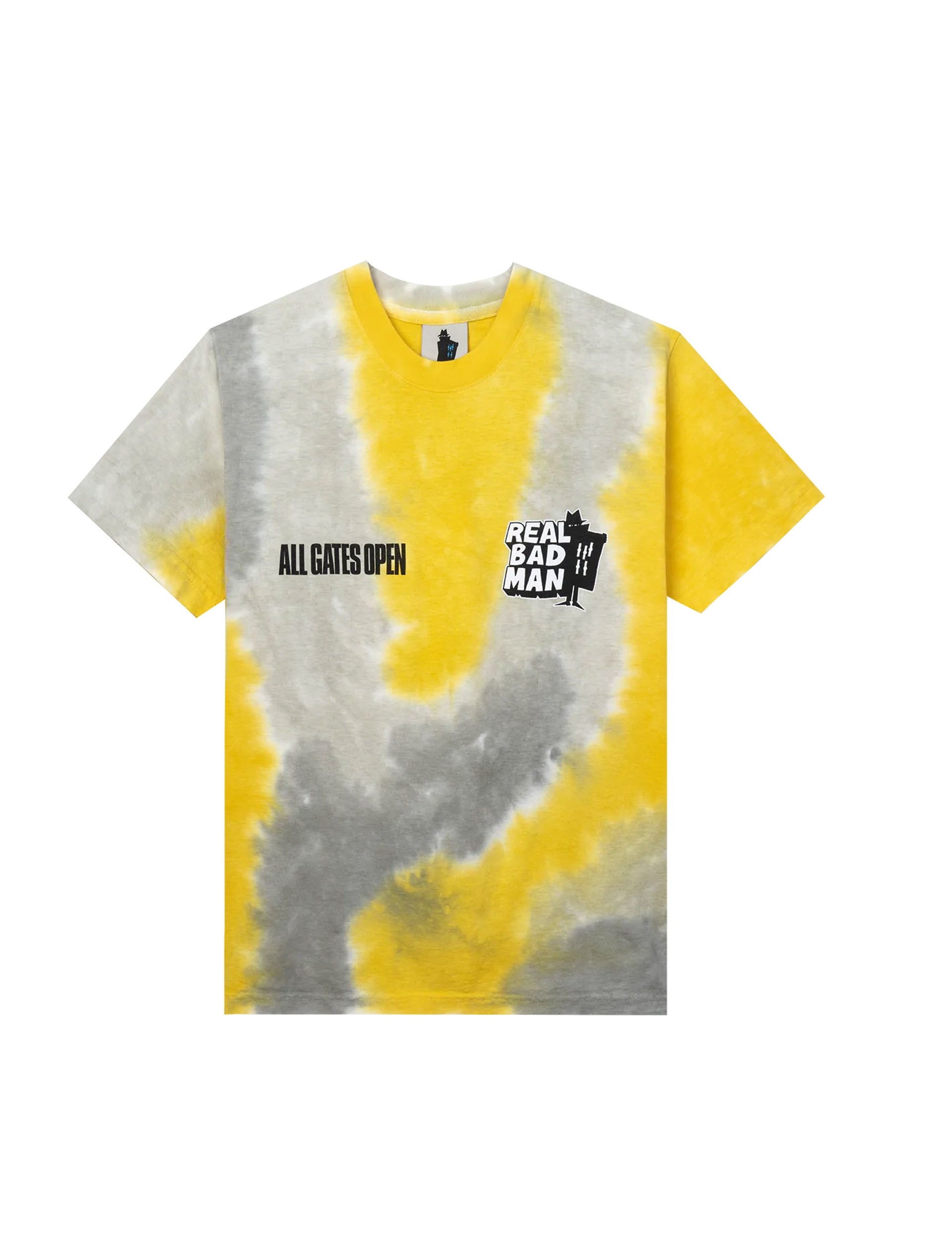 REAL BAD MAN All Gates Open T-Shirt ORANGE CREAM