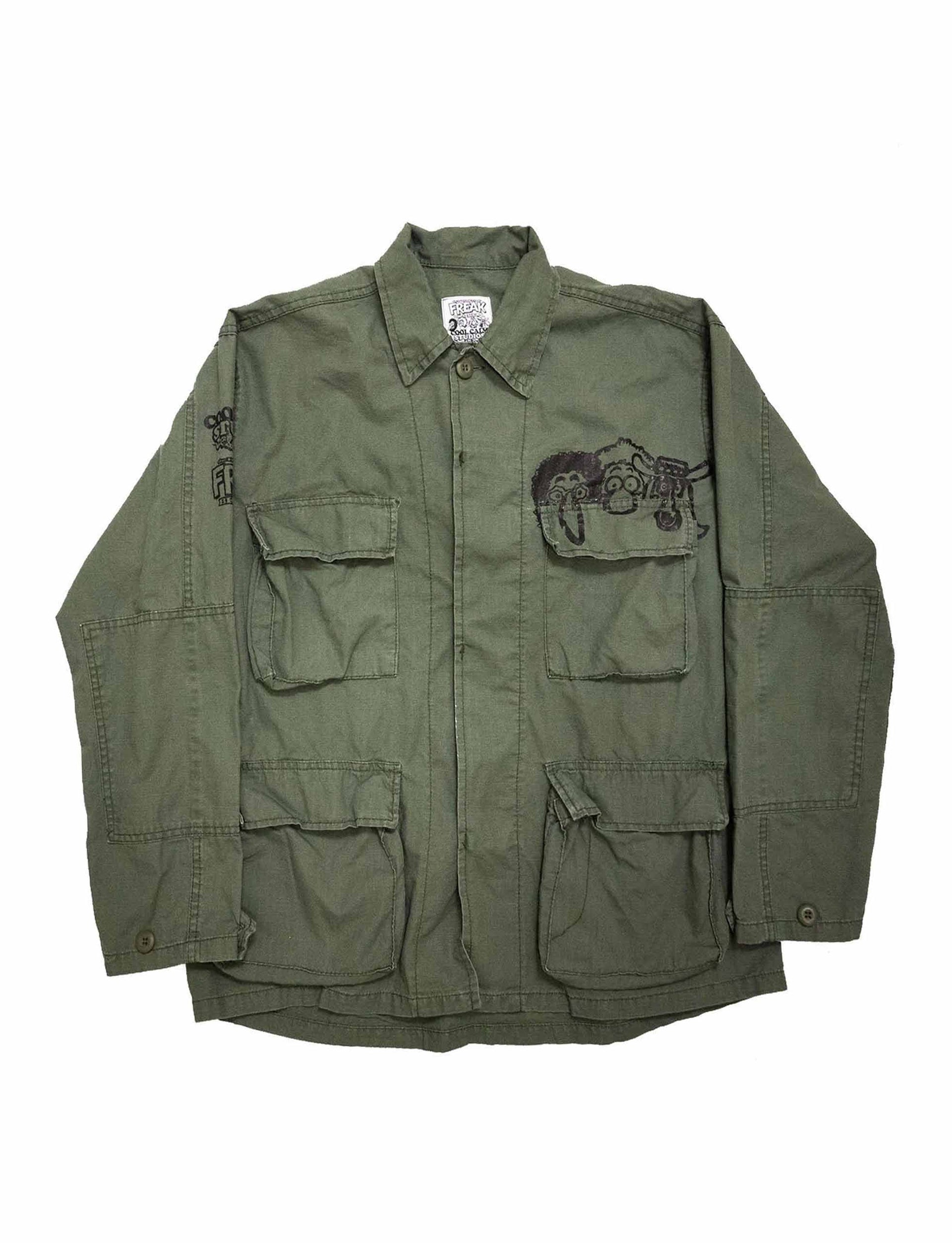 COOL CALM STUDIOS Anarchy Flag BDU Jacket
