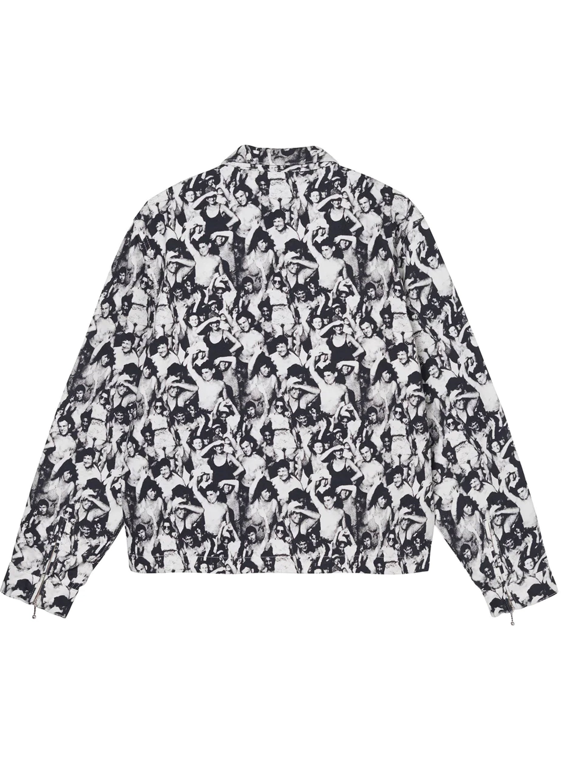 STÜSSY Beach Mob Bing Jacket BLACK
