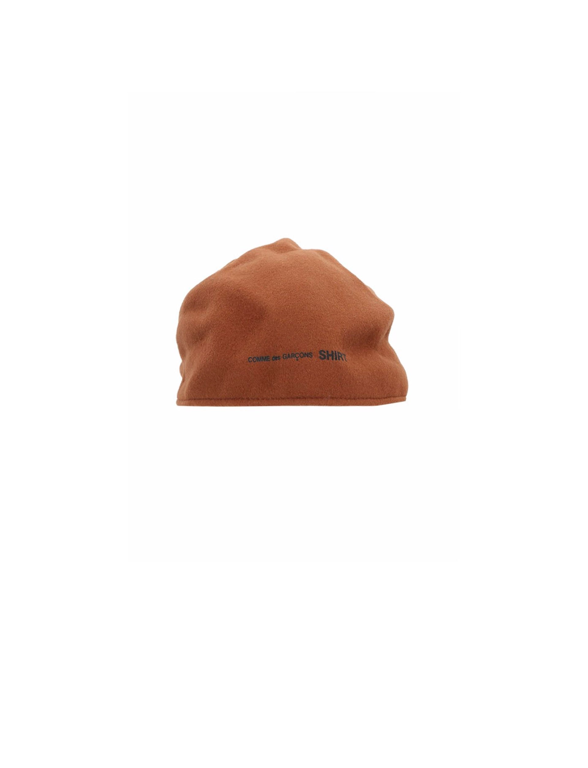 COMME DES GARÇONS SHIRT MENS HUNTING CAP BROWN