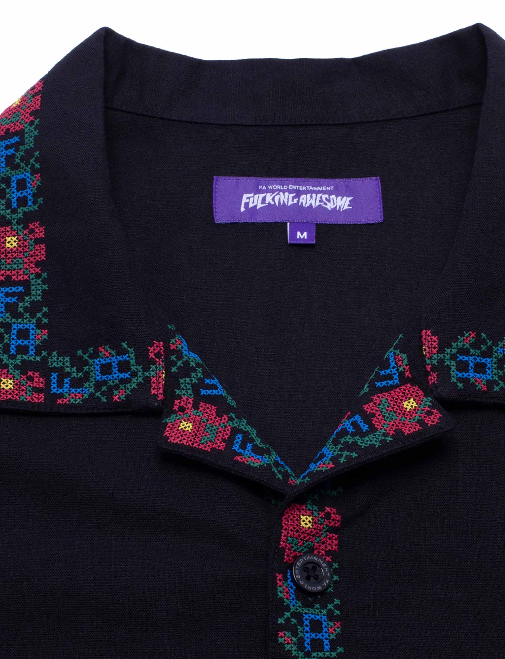 Fucking Awesome  Linen Tetris Club - Black